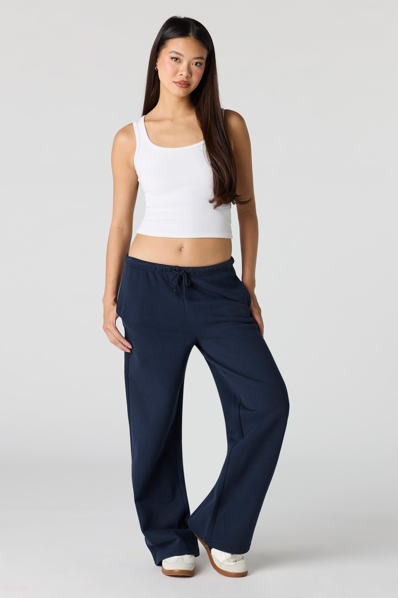Luxe Fleece Wide Leg Sweatpant