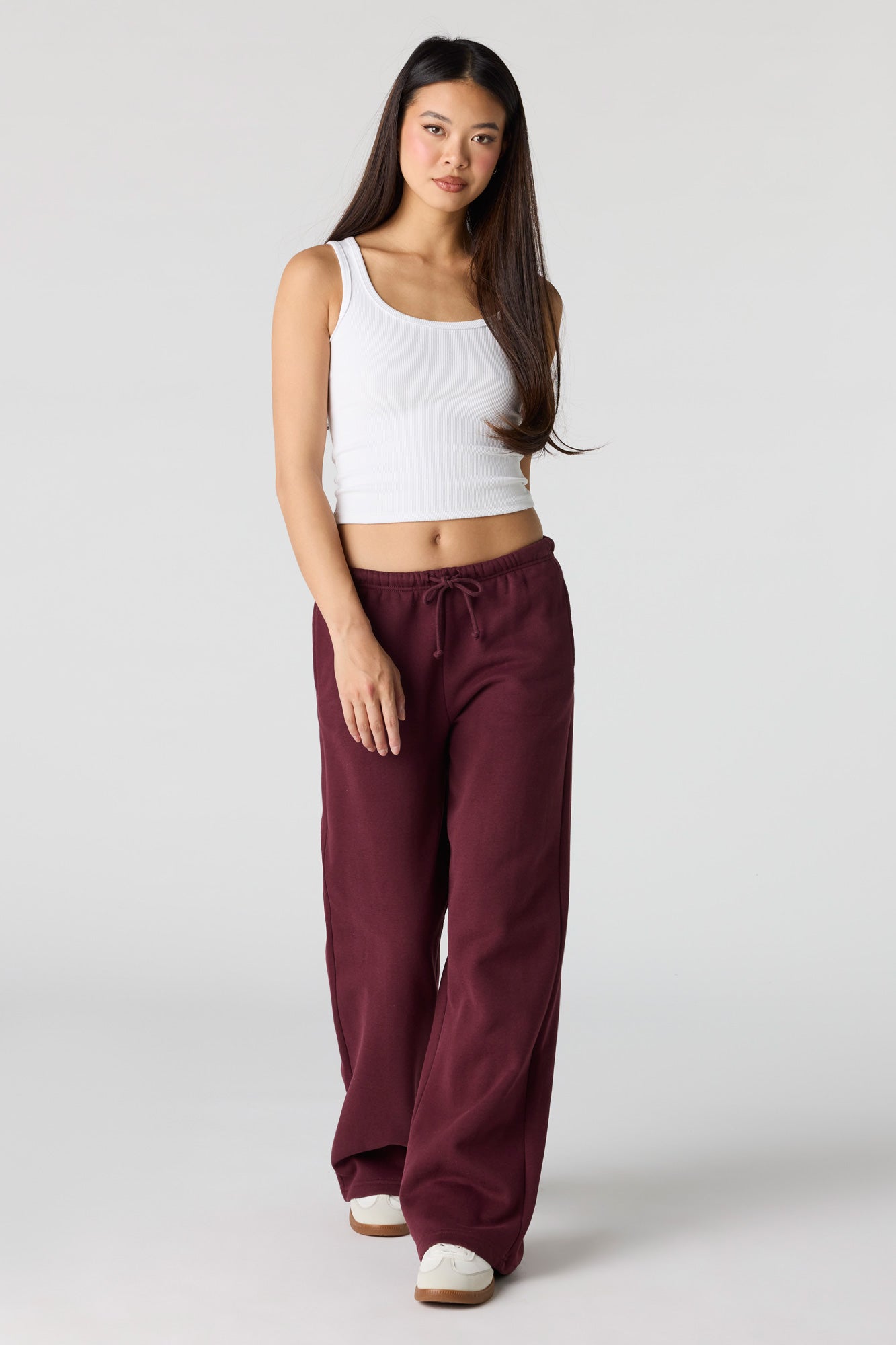 Luxe Fleece Wide Leg Sweatpant