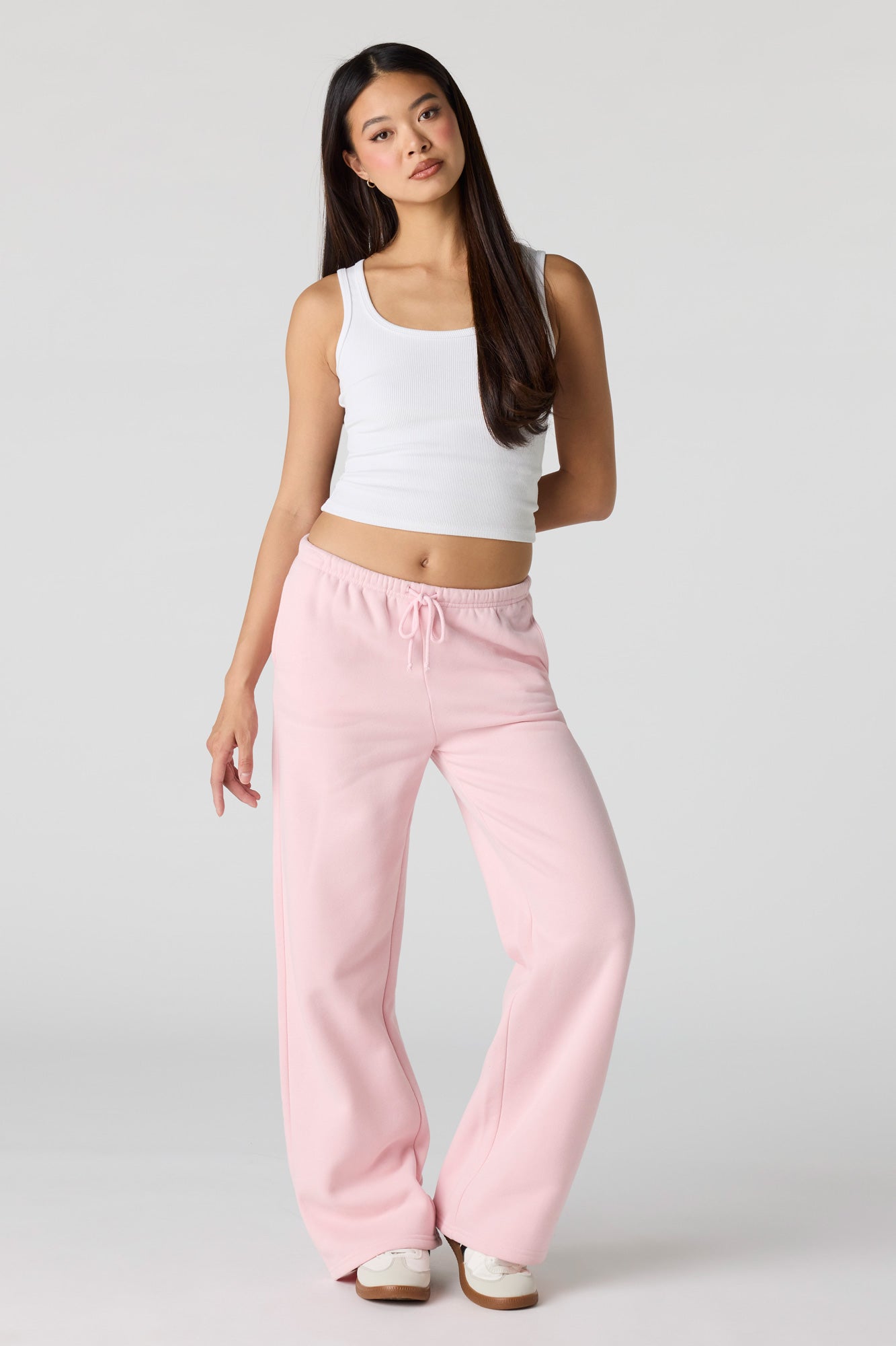 Luxe Fleece Wide Leg Sweatpant
