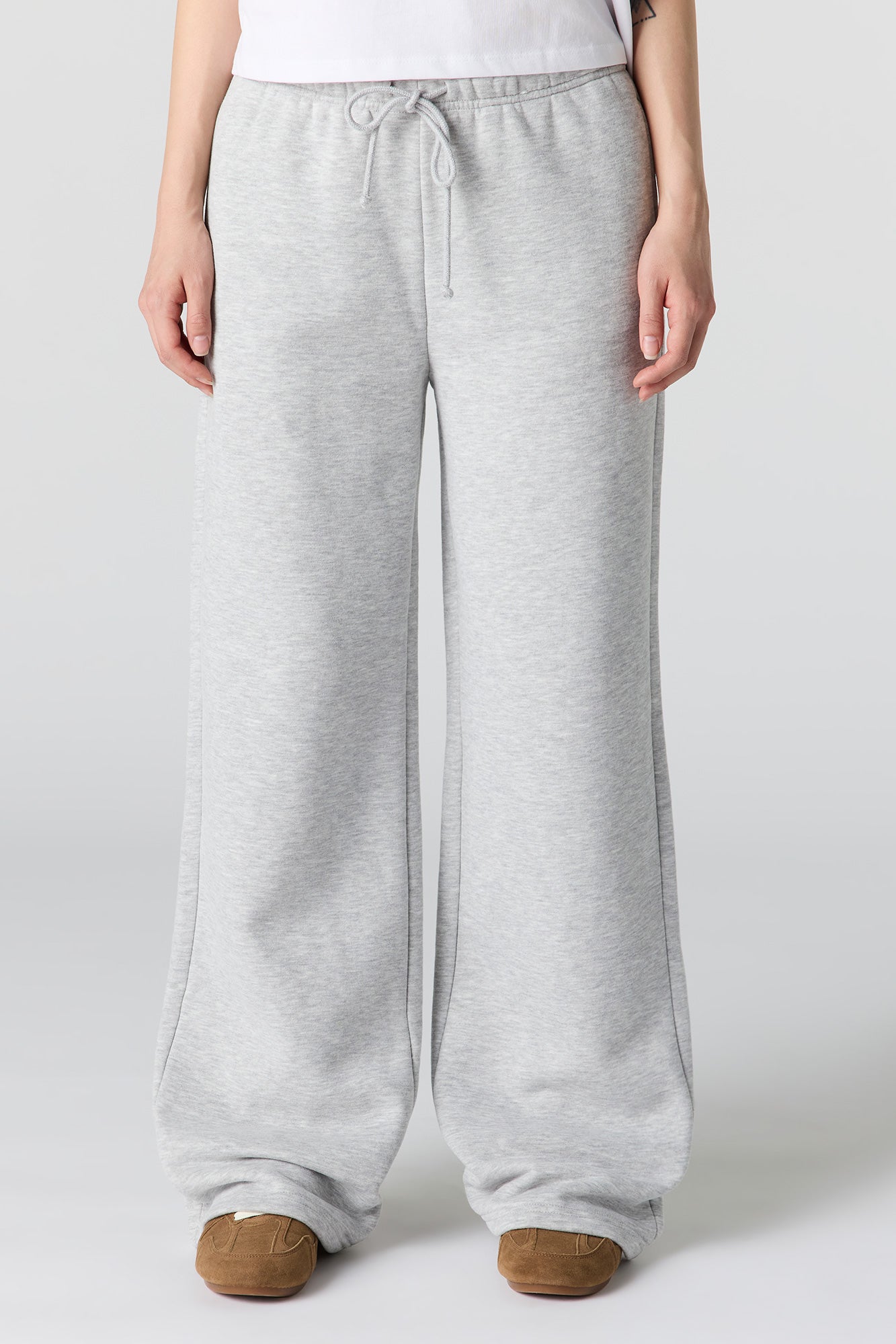 Luxe Fleece Wide Leg Sweatpant