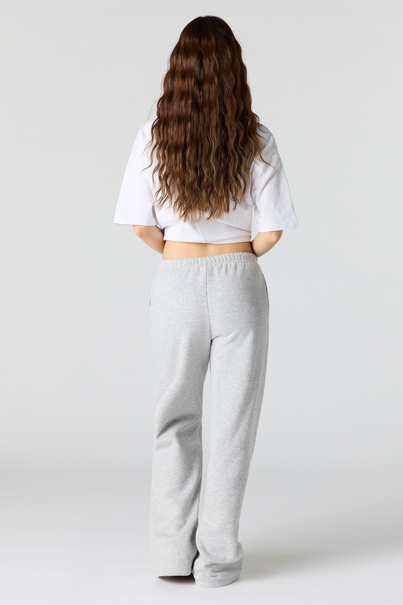 Luxe Fleece Wide Leg Sweatpant