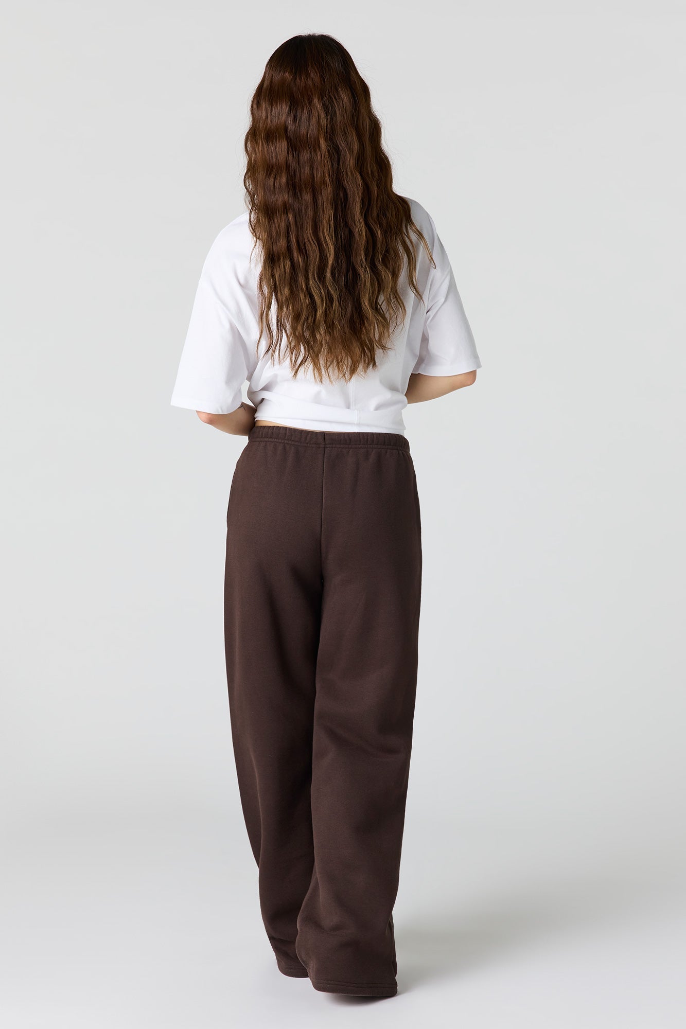 Luxe Fleece Wide Leg Sweatpant