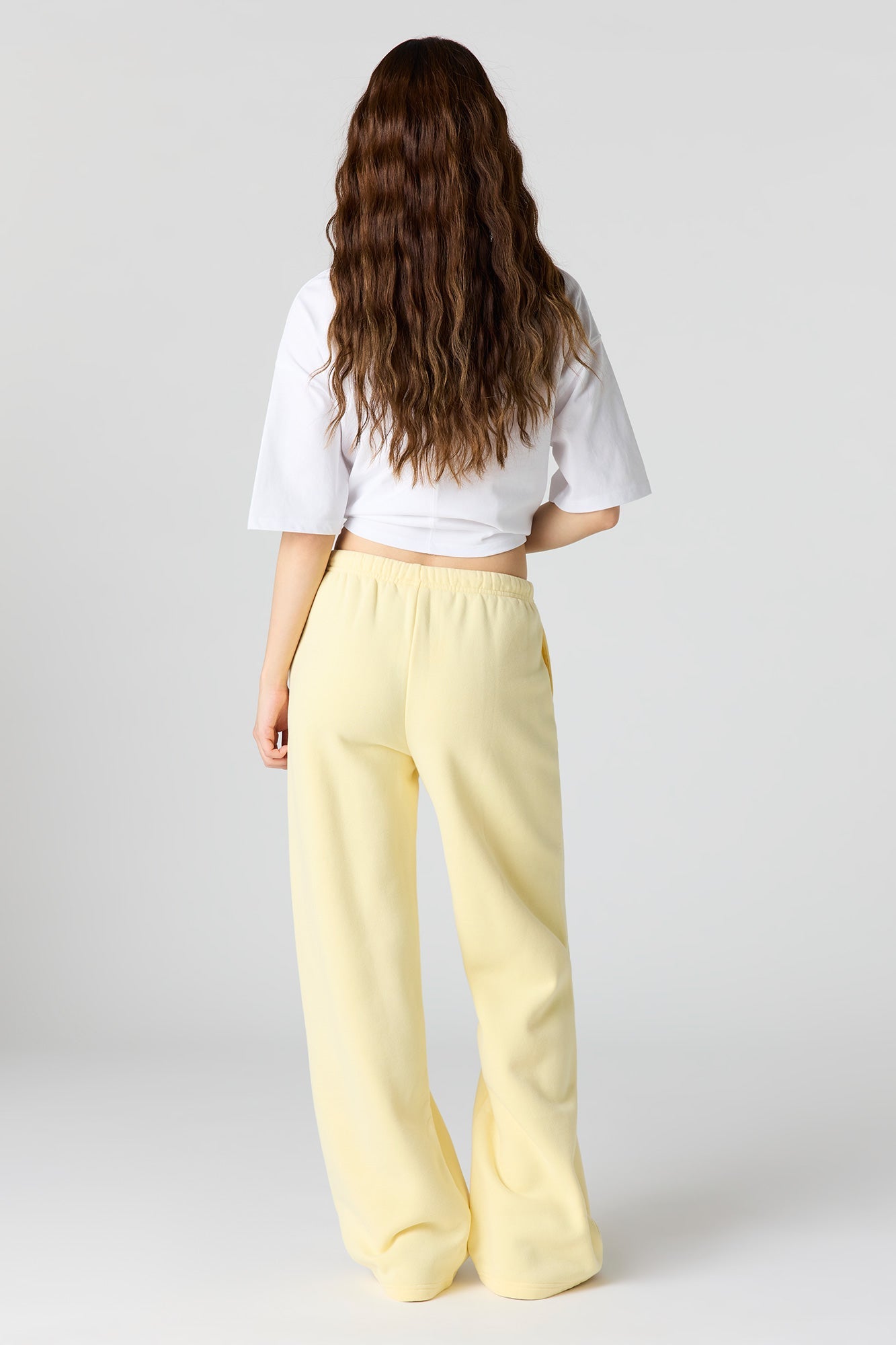 Luxe Fleece Wide Leg Sweatpant