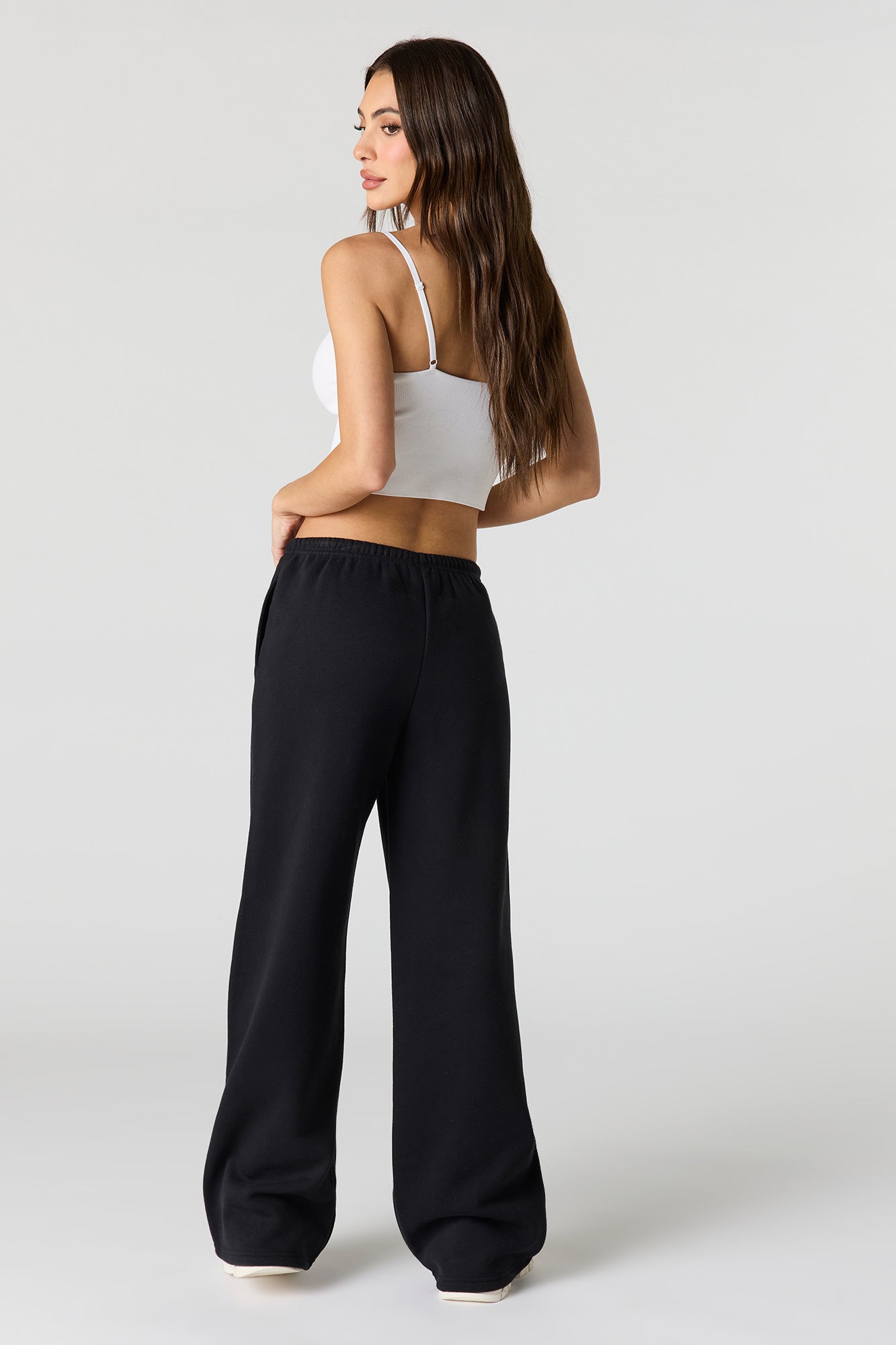 Luxe Fleece Wide Leg Sweatpant