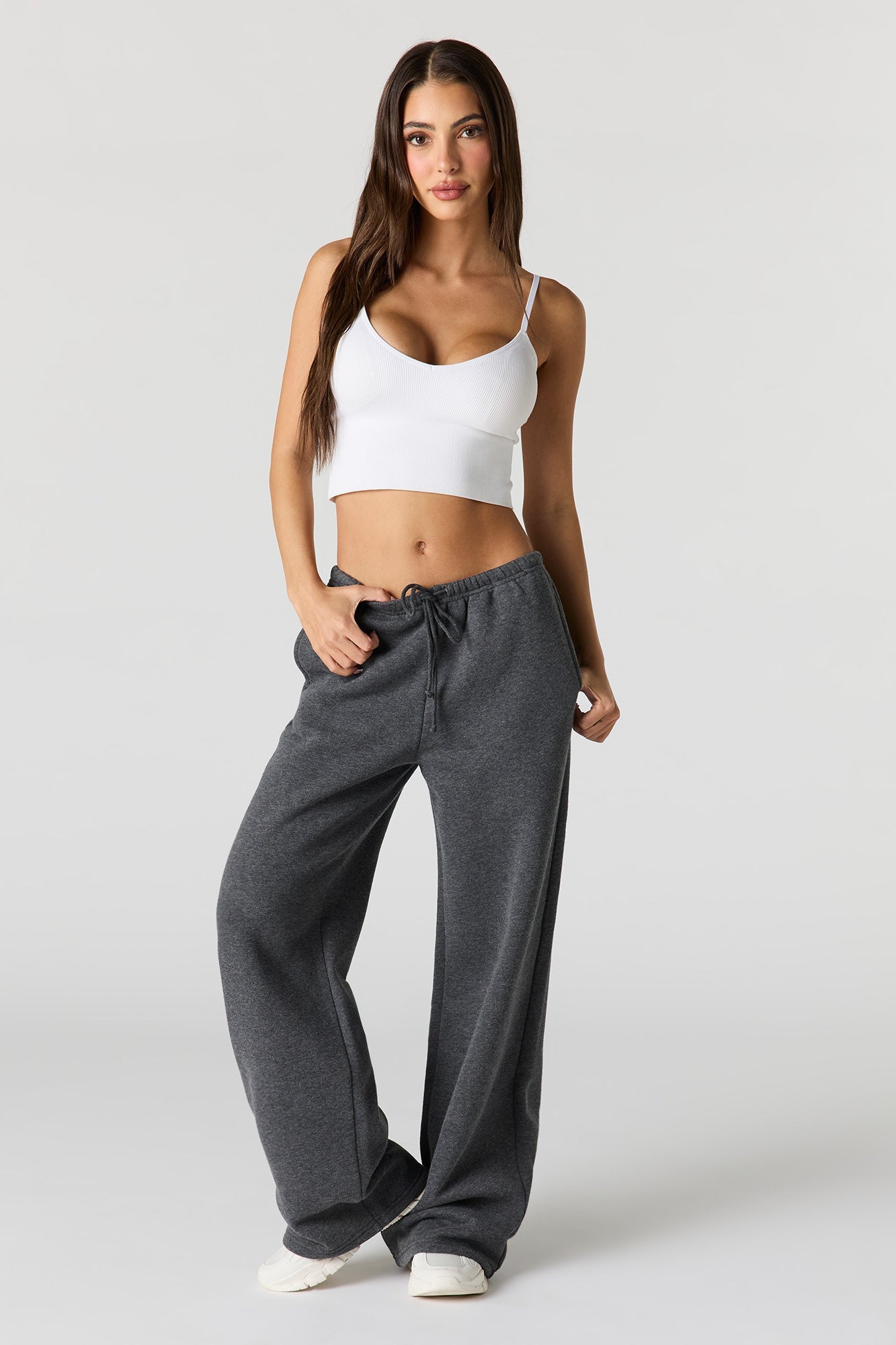 Luxe Fleece Wide Leg Sweatpant