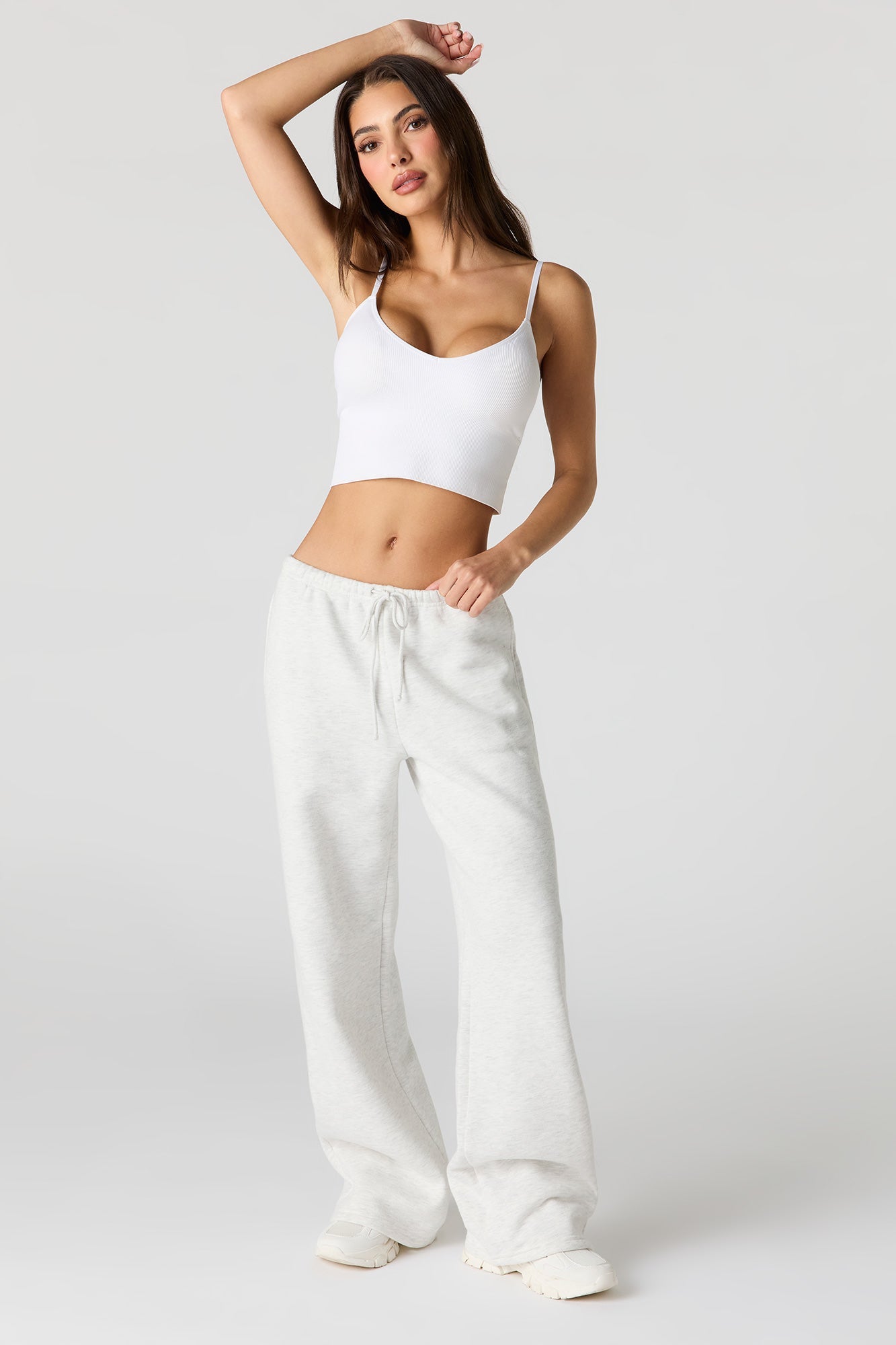 Luxe Fleece Wide Leg Sweatpant