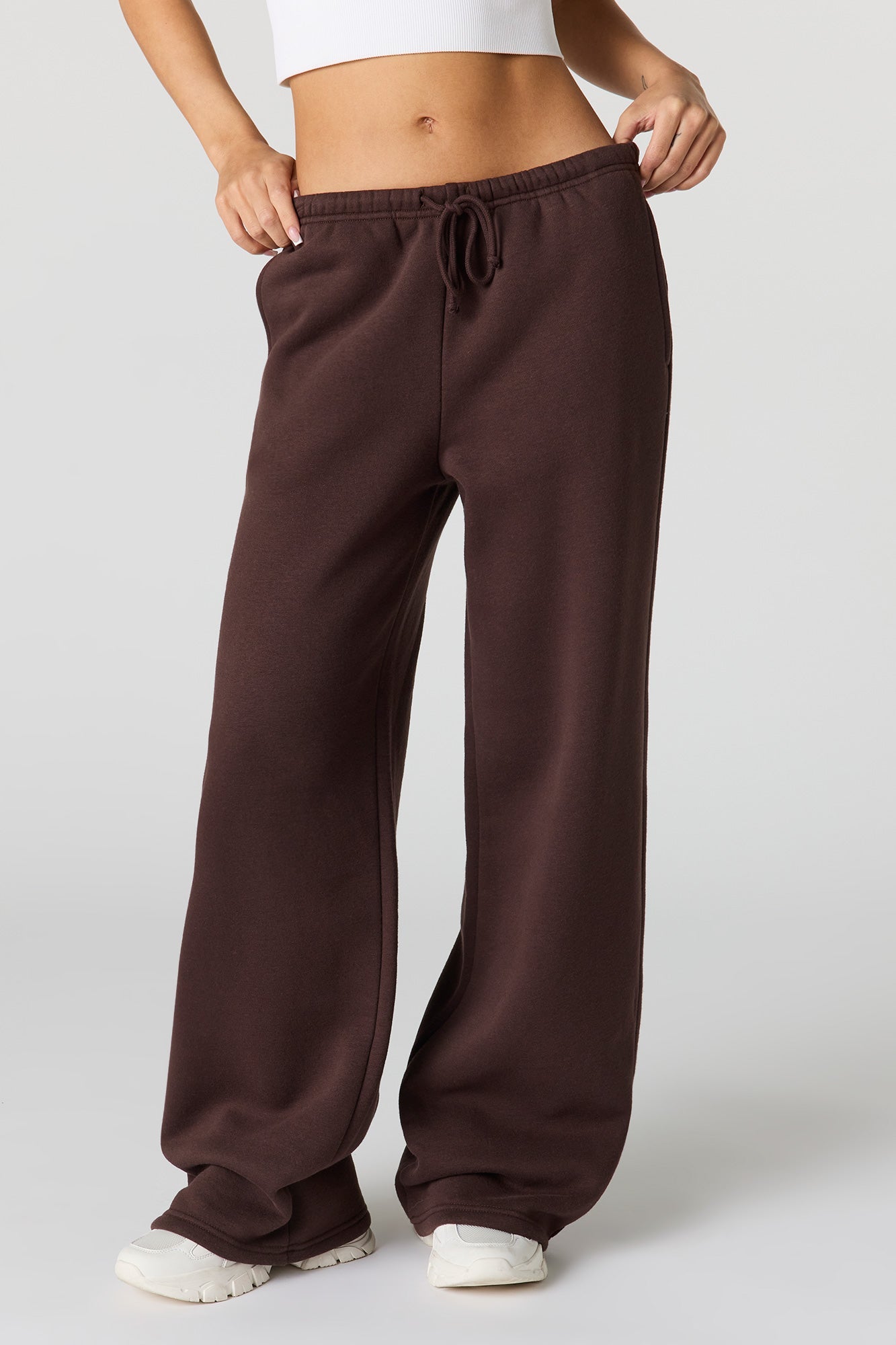 Luxe Fleece Wide Leg Sweatpant