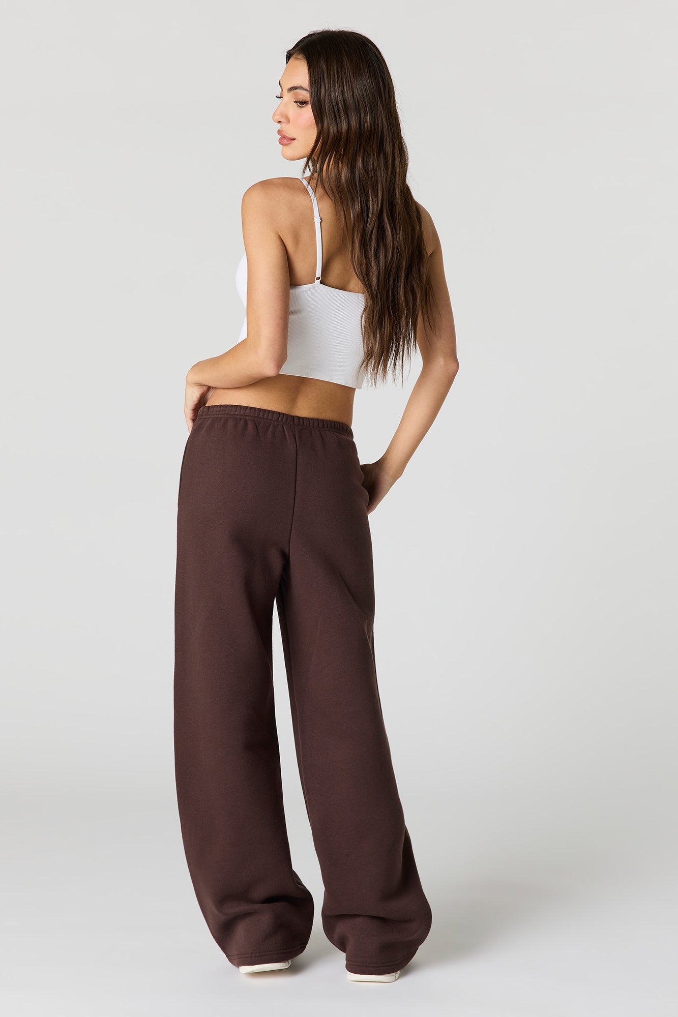 Luxe Fleece Wide Leg Sweatpant