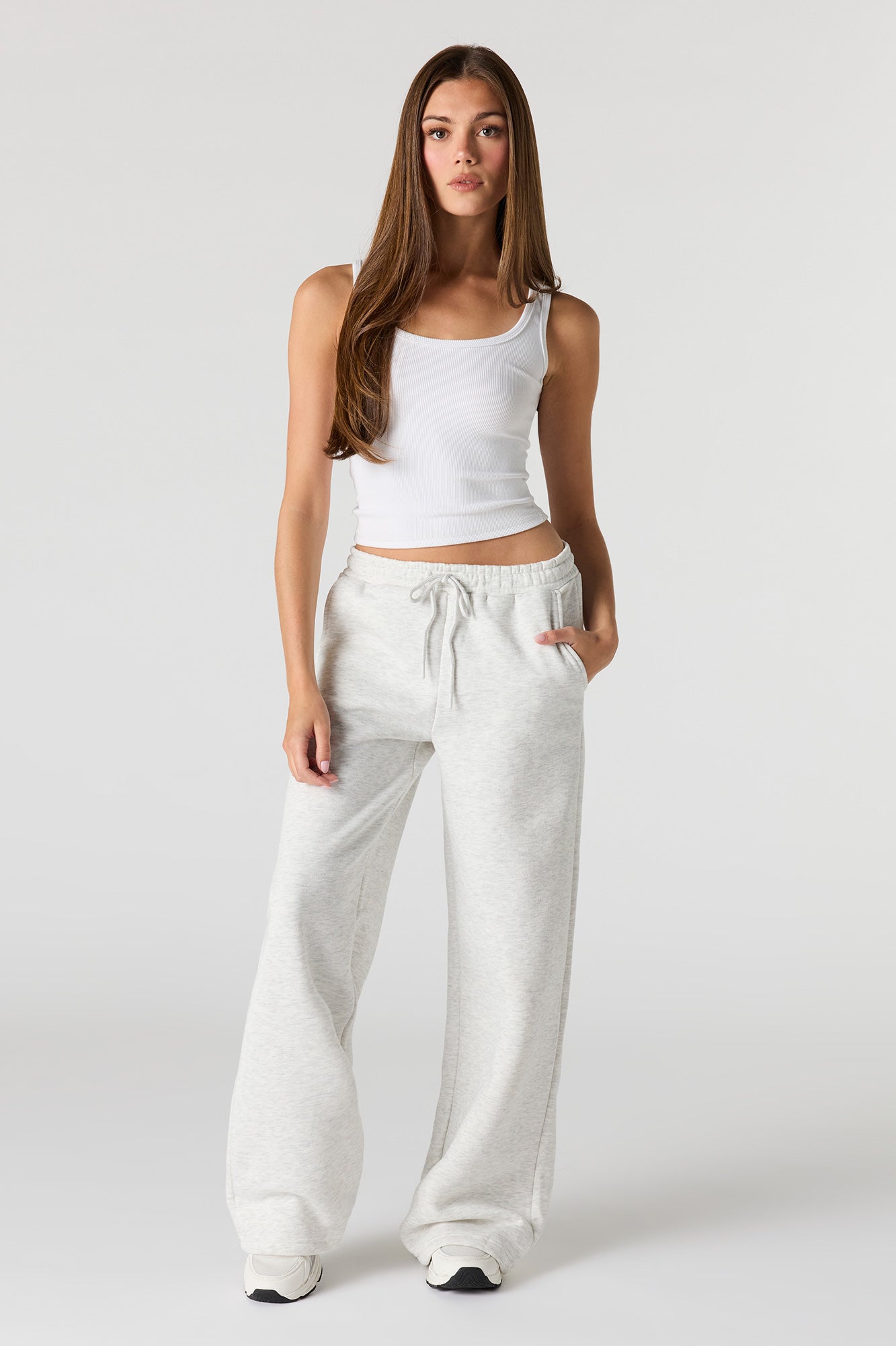 Luxe Fleece Ultra-Wide Leg Sweatpant