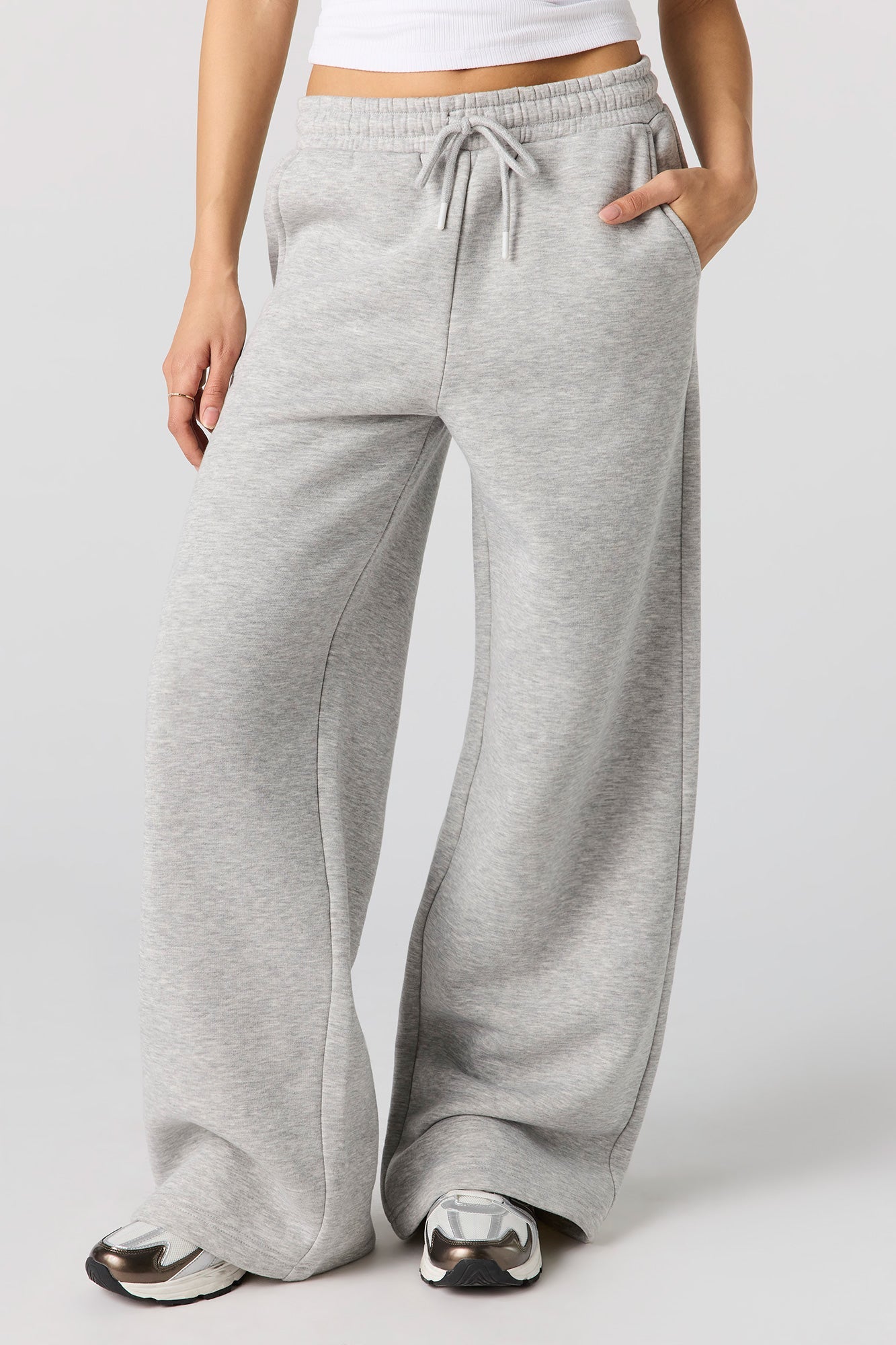Luxe Fleece Ultra Wide Leg Sweatpant