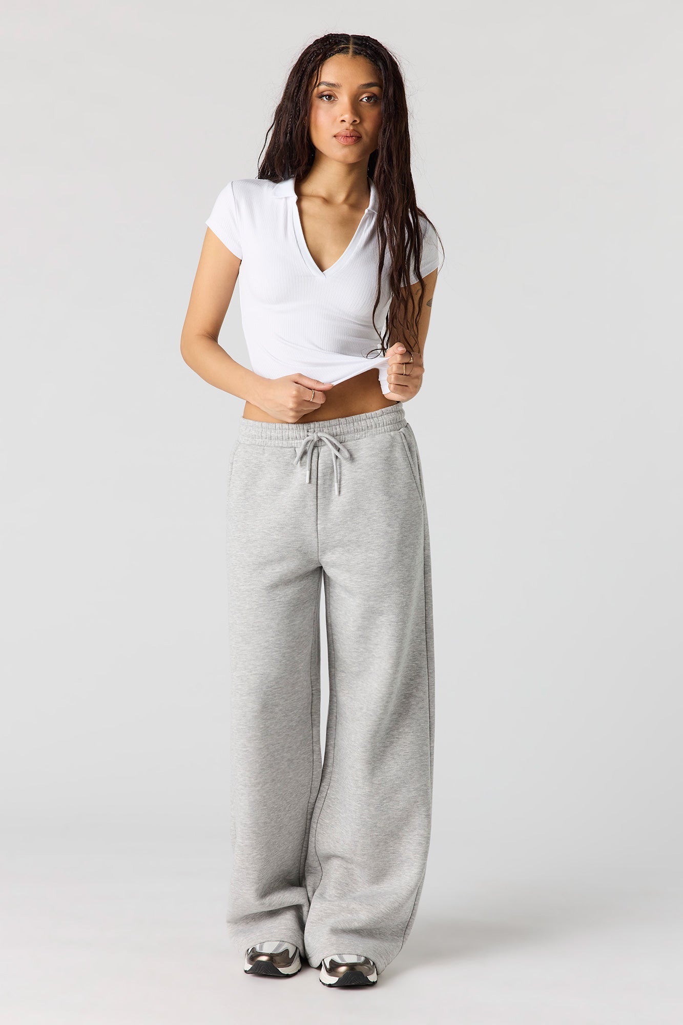 Luxe Fleece Ultra Wide Leg Sweatpant