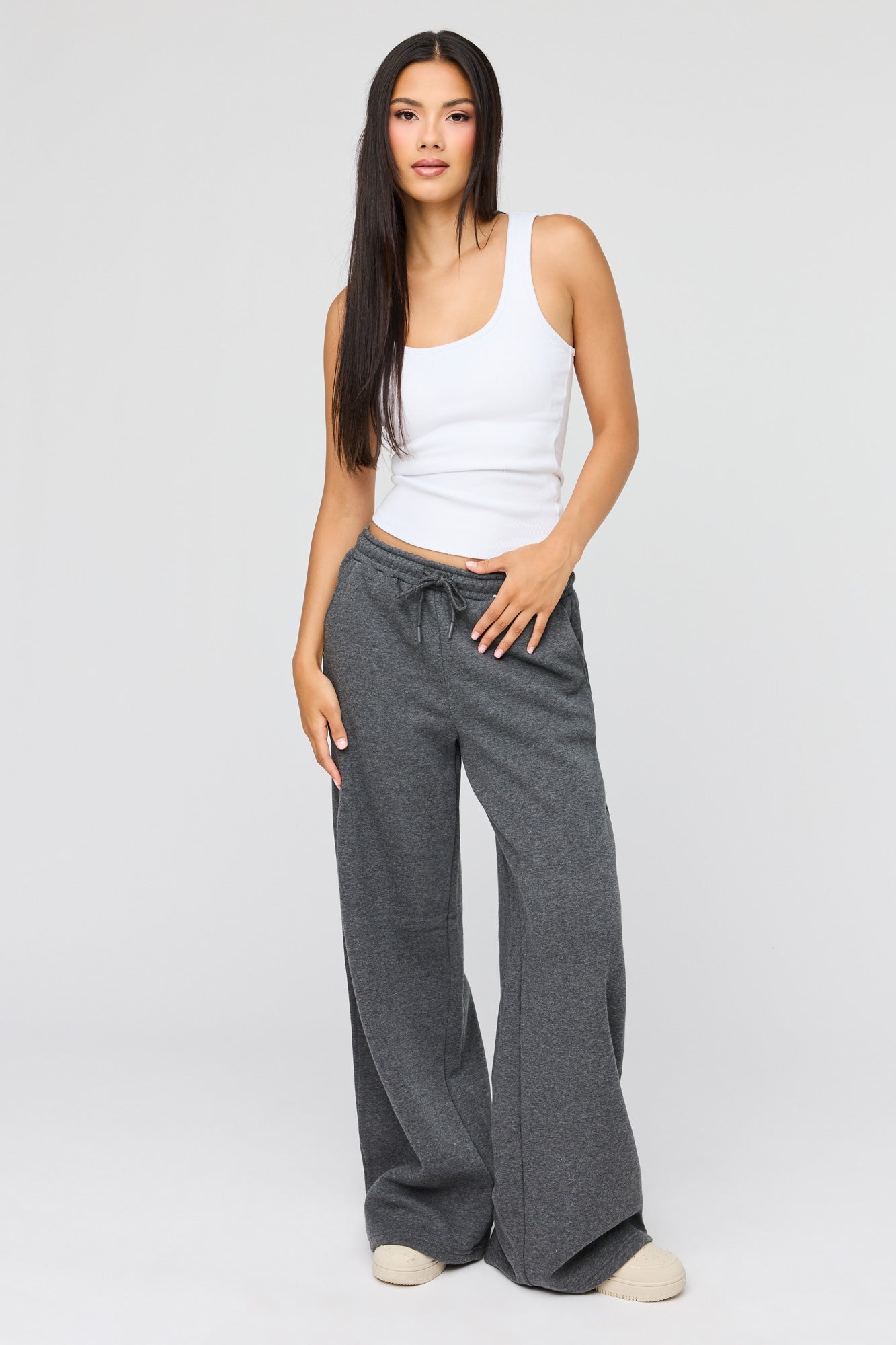 Luxe Fleece Ultra Wide Leg Sweatpant