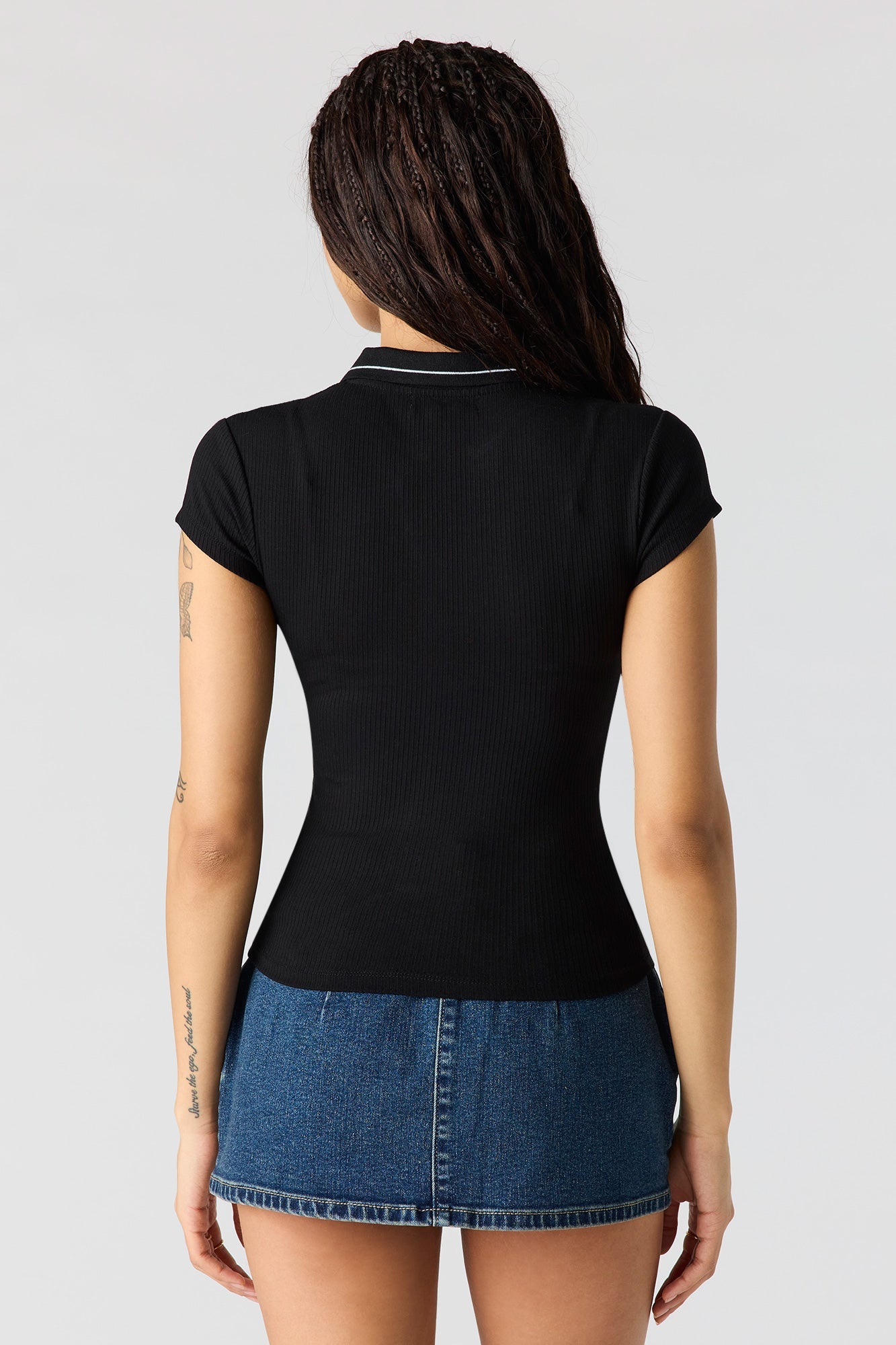 Ribbed Polo