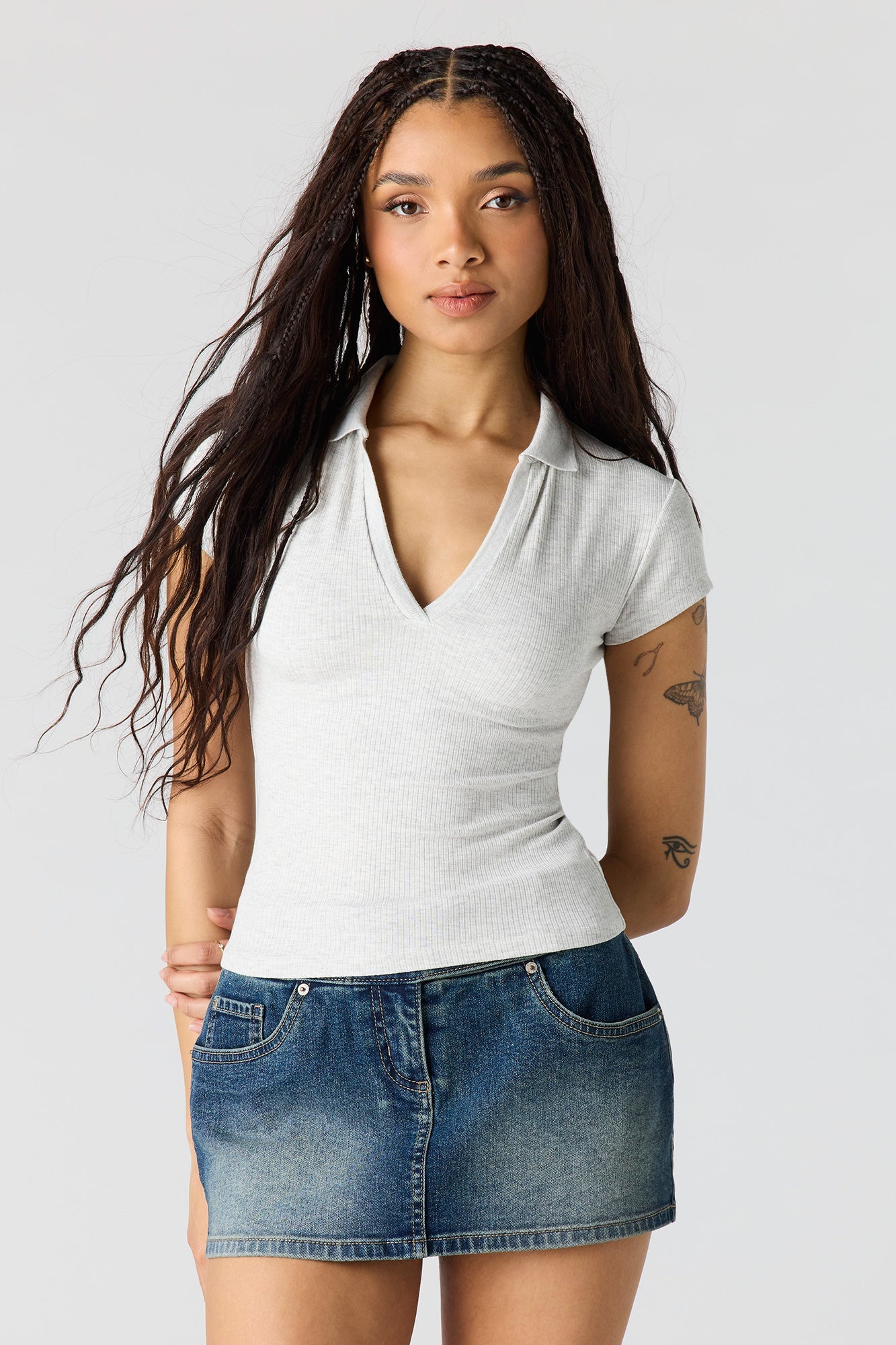 Ribbed Polo