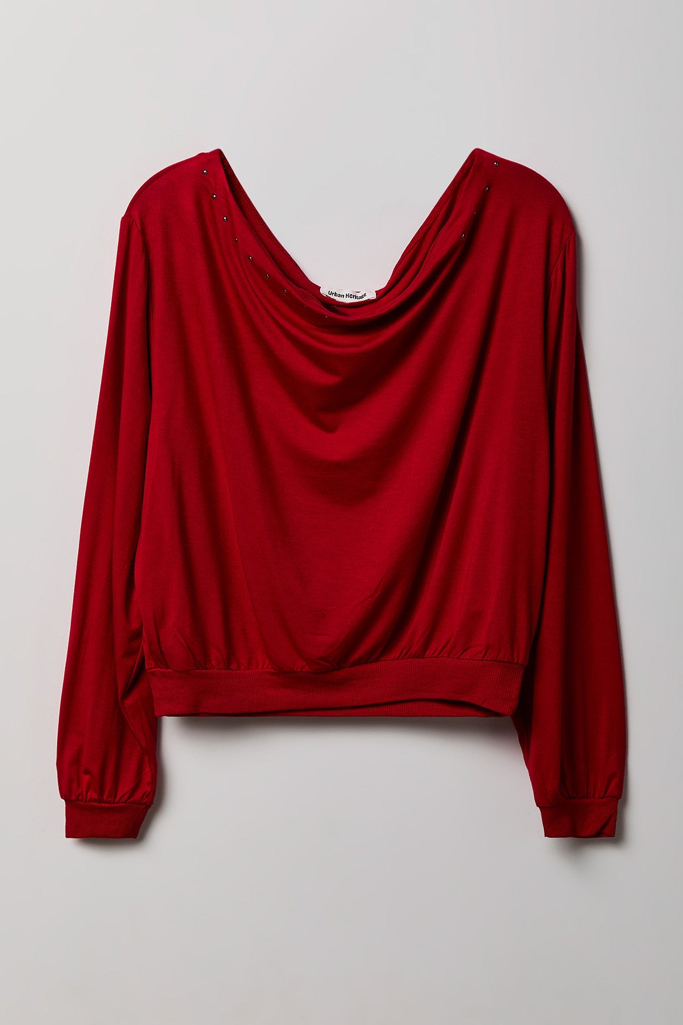 Studded Off Shoulder Top
