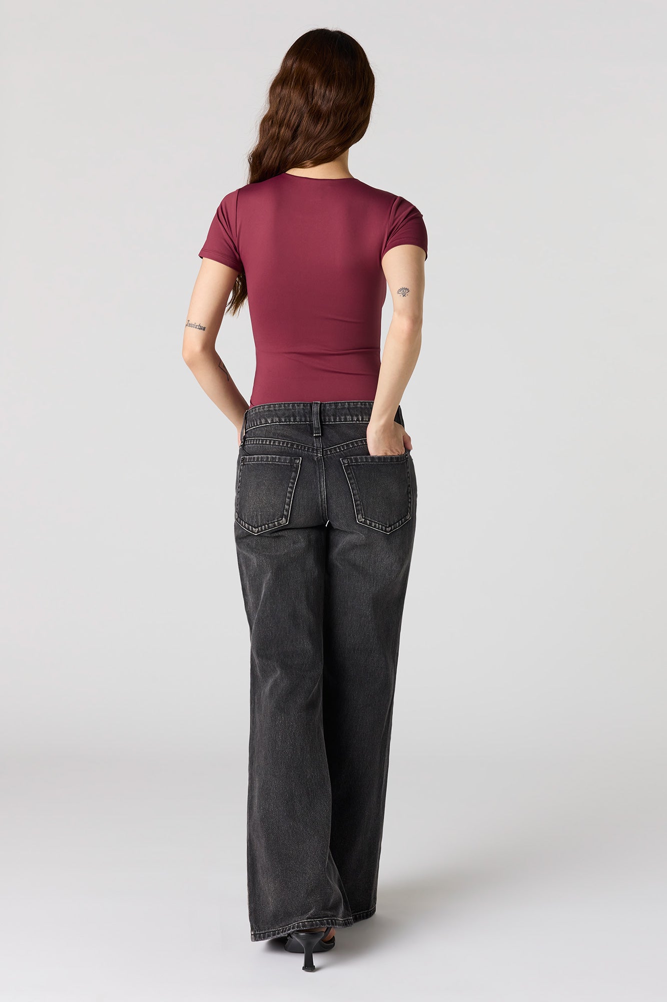 Low Rise Super Flare Jean