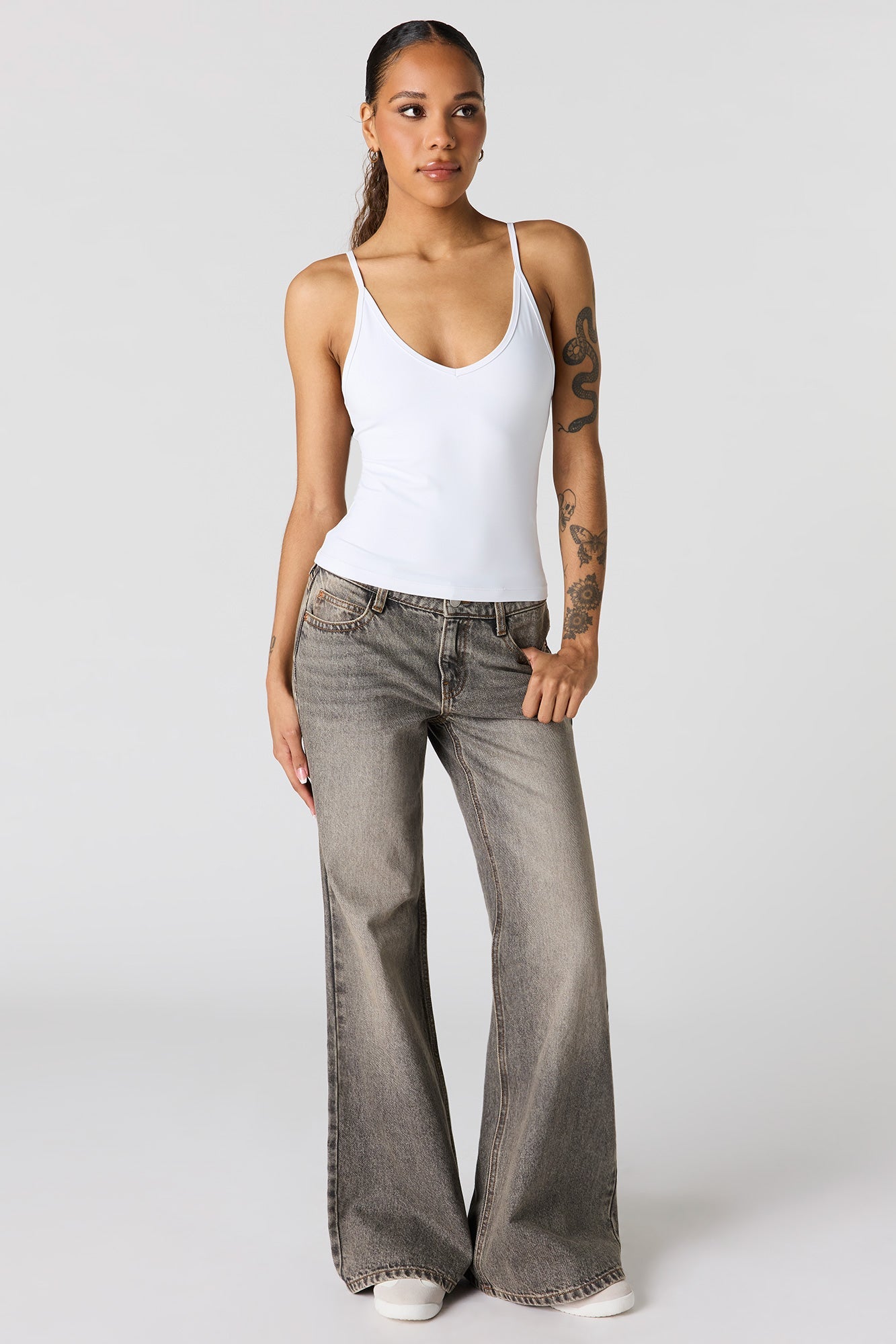 Low Rise Super Flare Jean