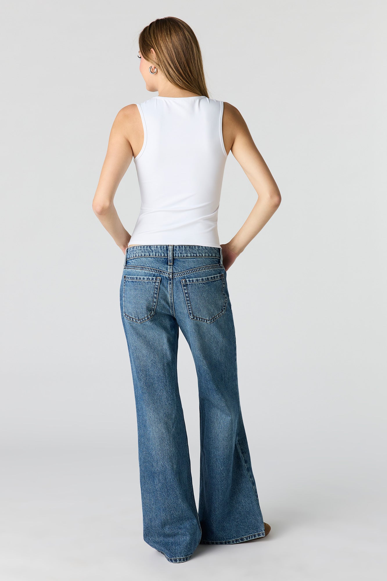 Low Rise Super Flare Jean