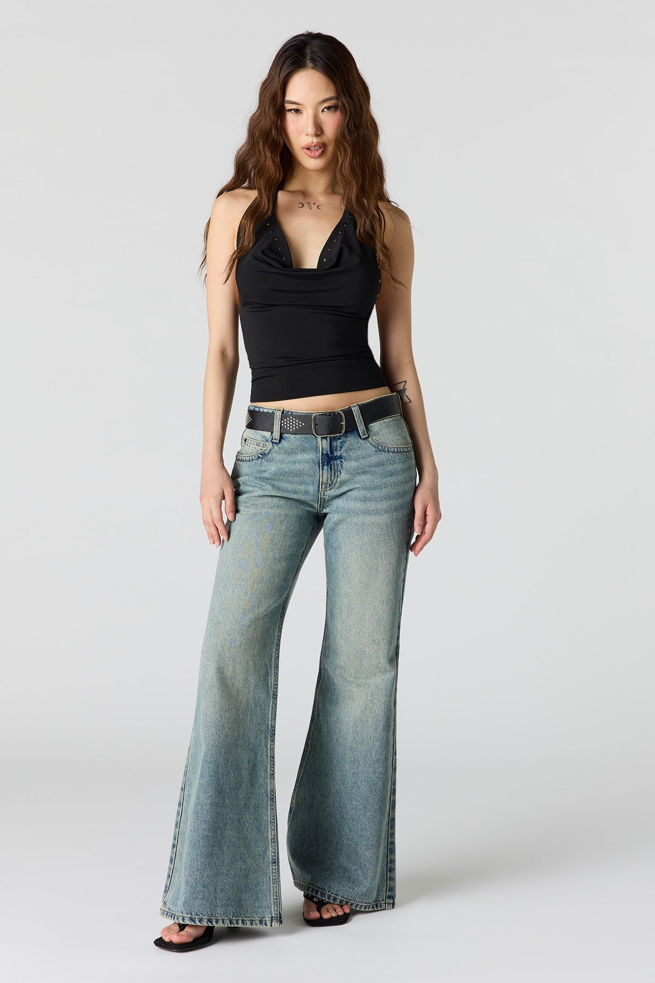 Low Rise Super Flare Jean