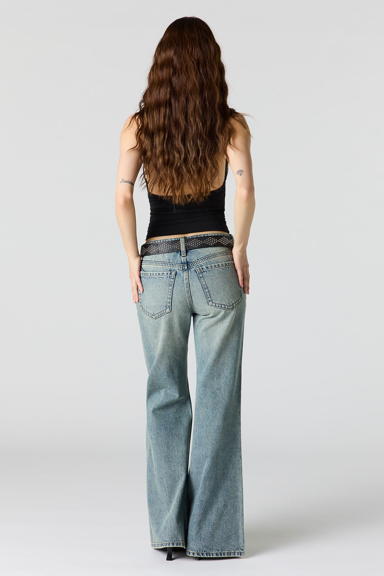 Low Rise Super Flare Jean