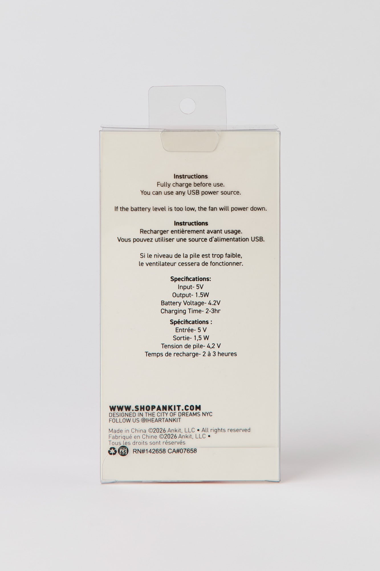 Handheld Fan