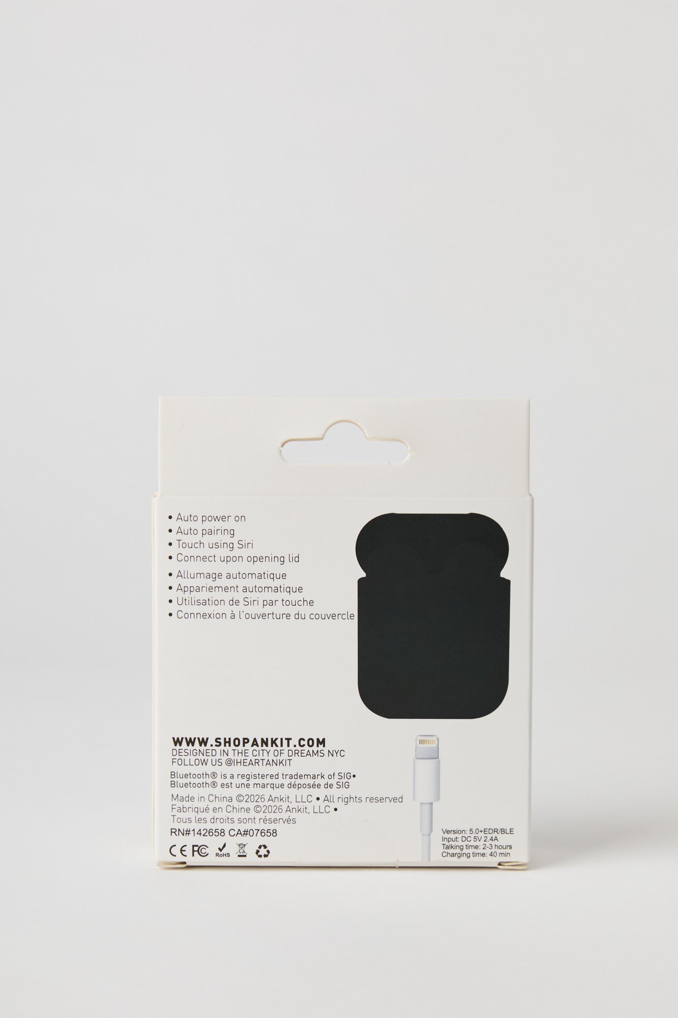 Wireless Bluetooth Earbuds & Charging Case