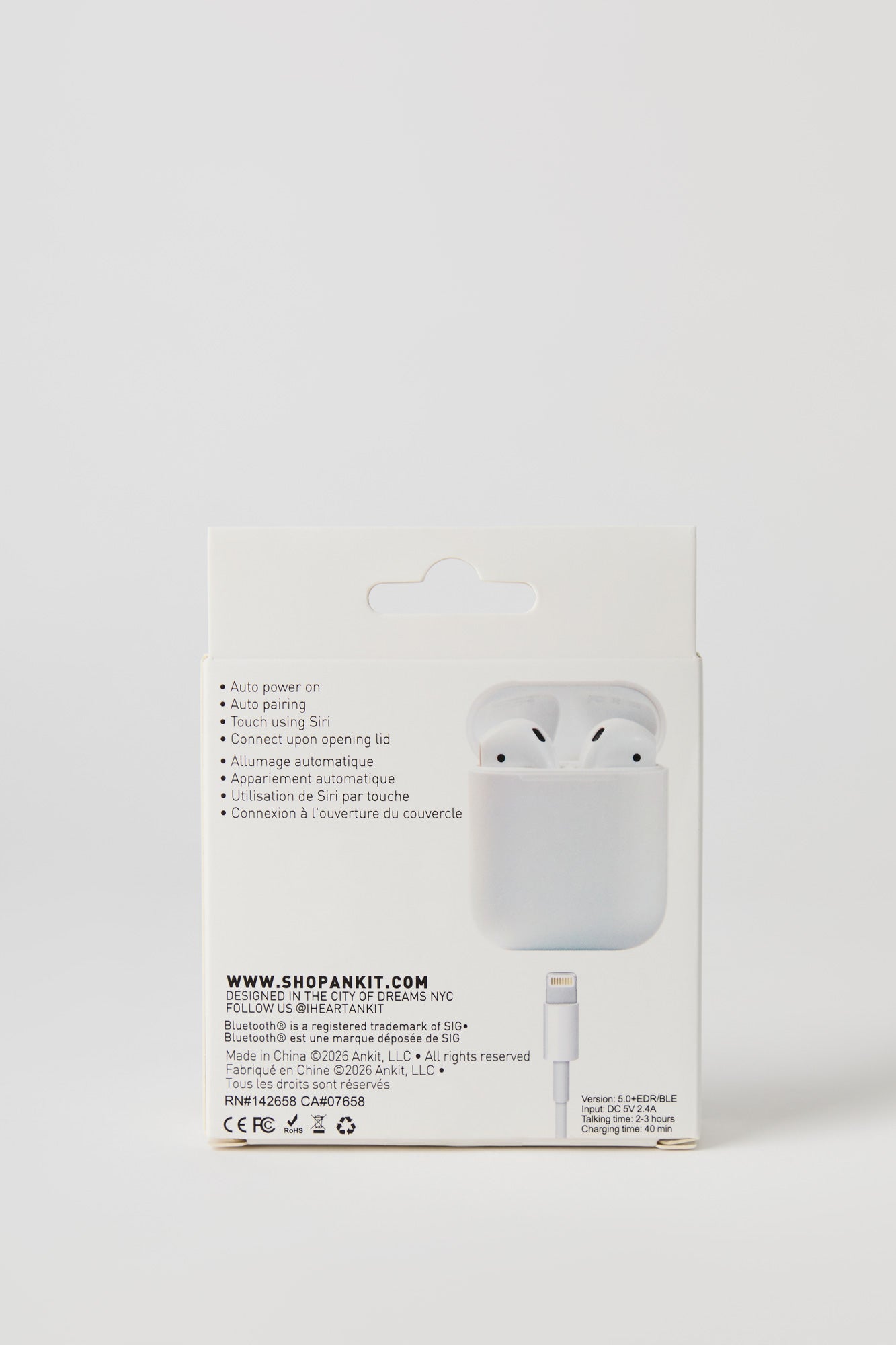 Wireless Bluetooth Earbuds & Charging Case
