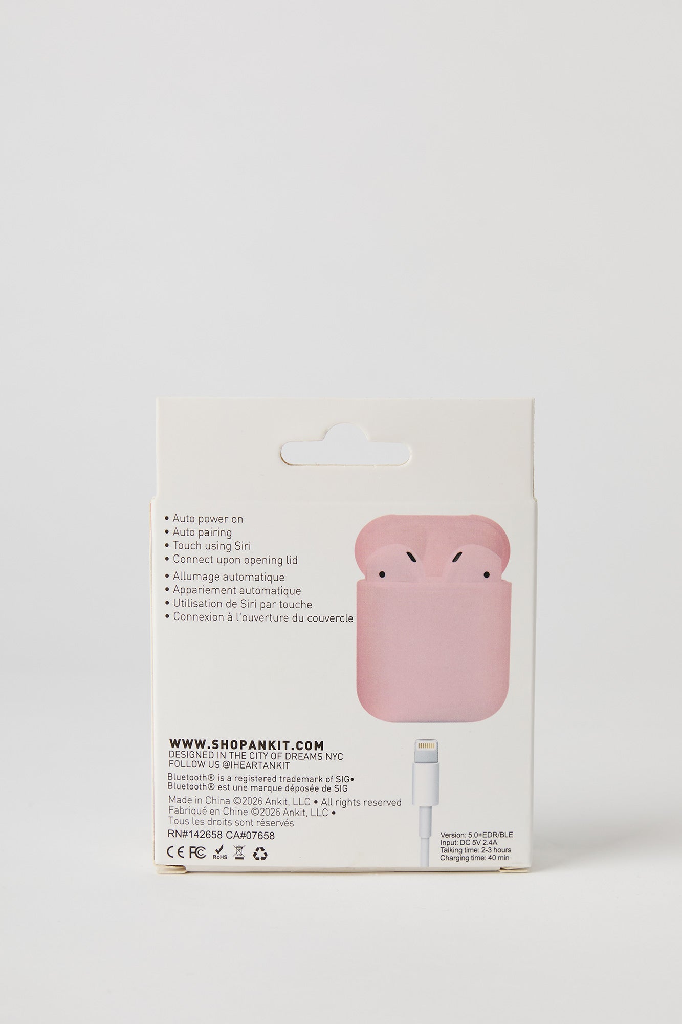 Wireless Bluetooth Earbuds & Charging Case