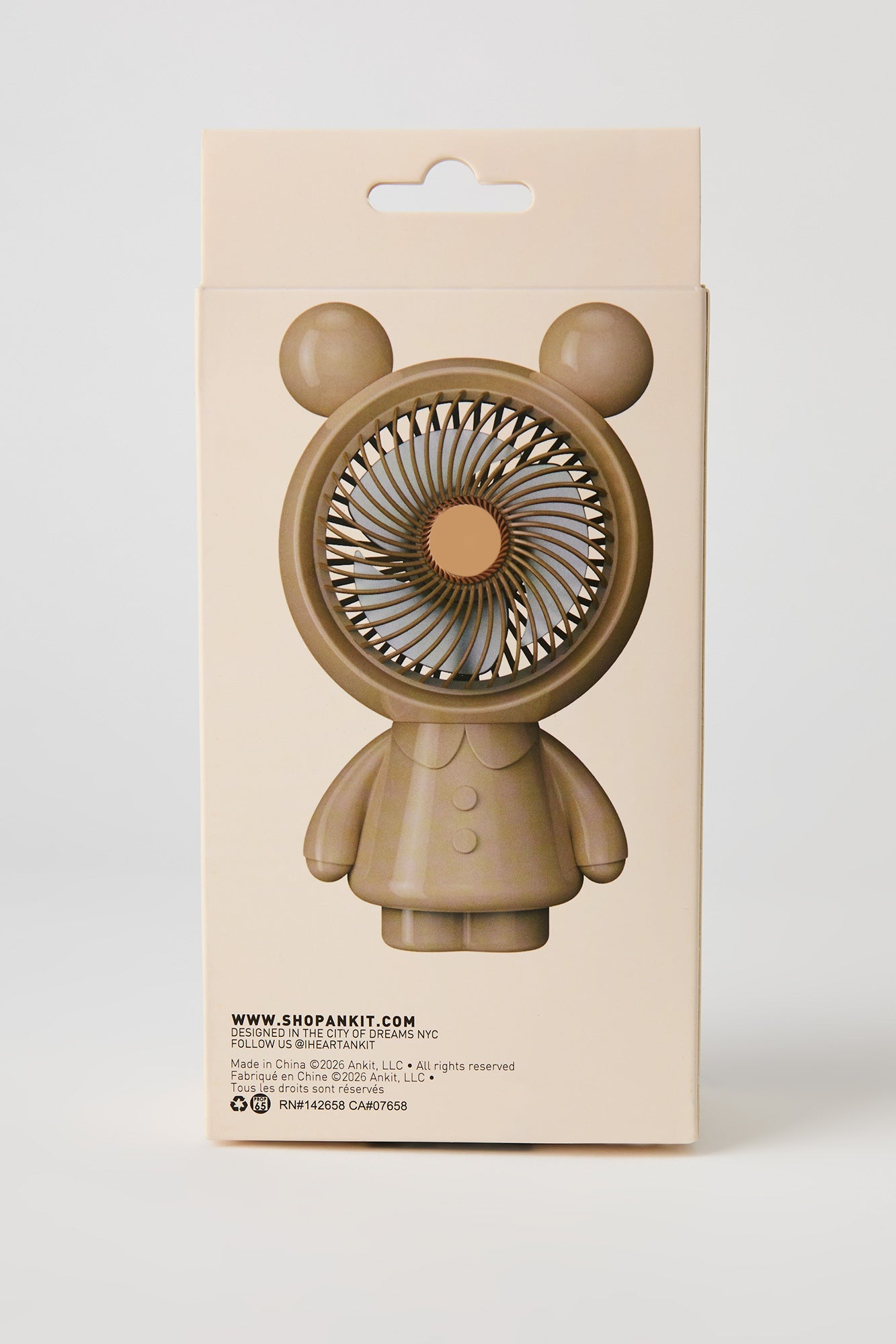 Mini Teddy Bear Fan
