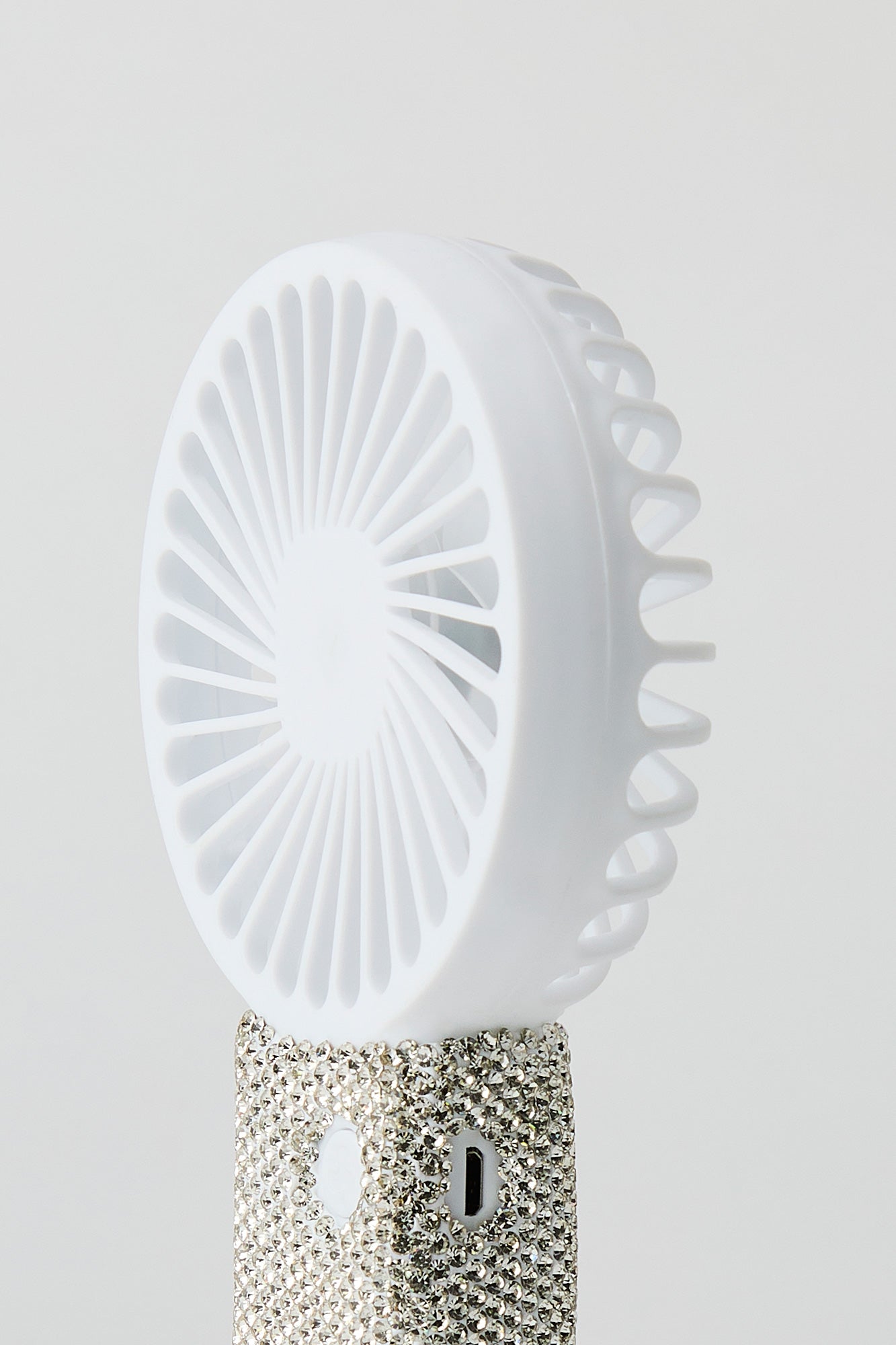 Rhinestone Handheld Mini Fan