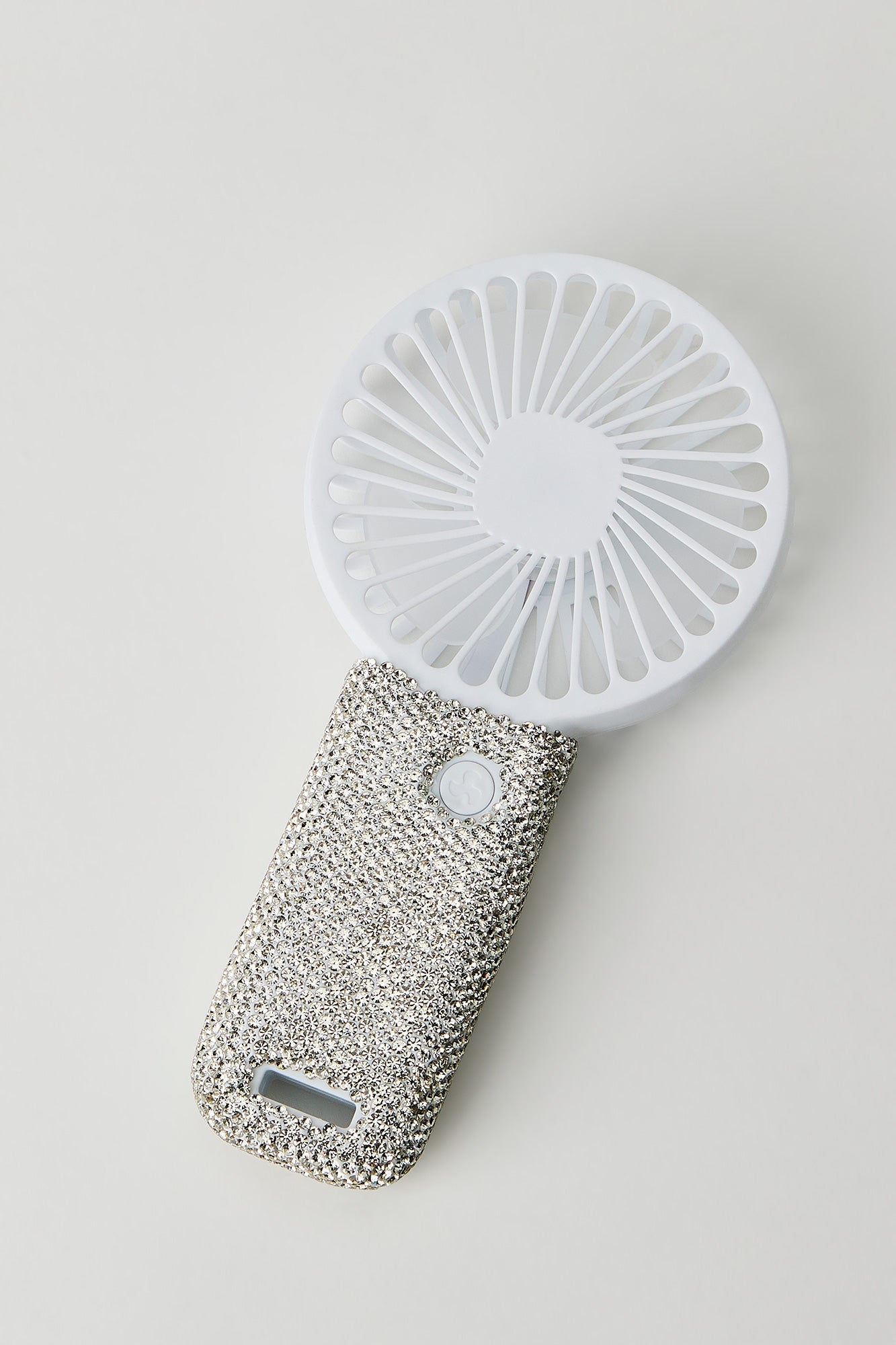 Rhinestone Handheld Mini Fan
