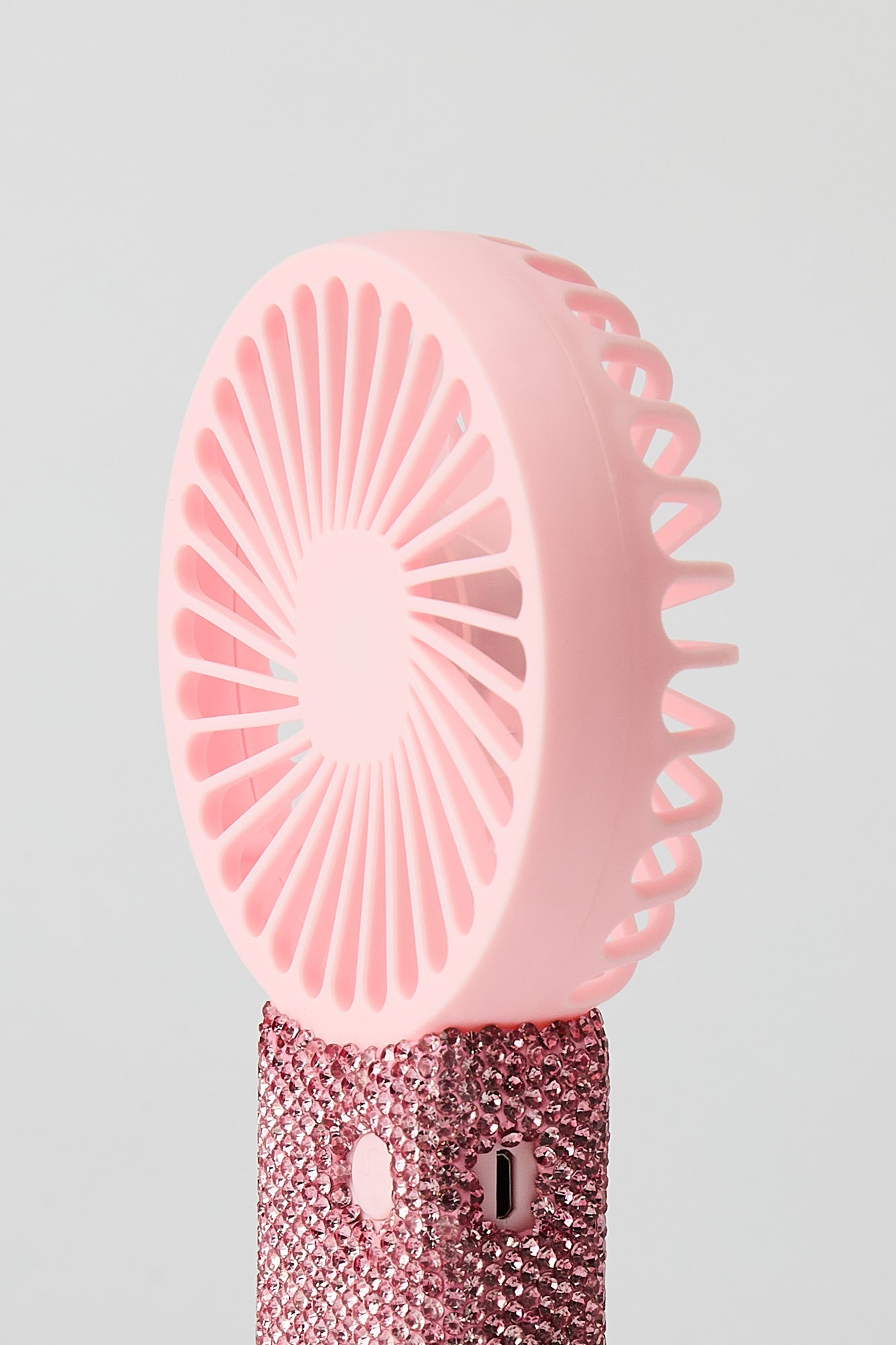 Rhinestone Handheld Mini Fan