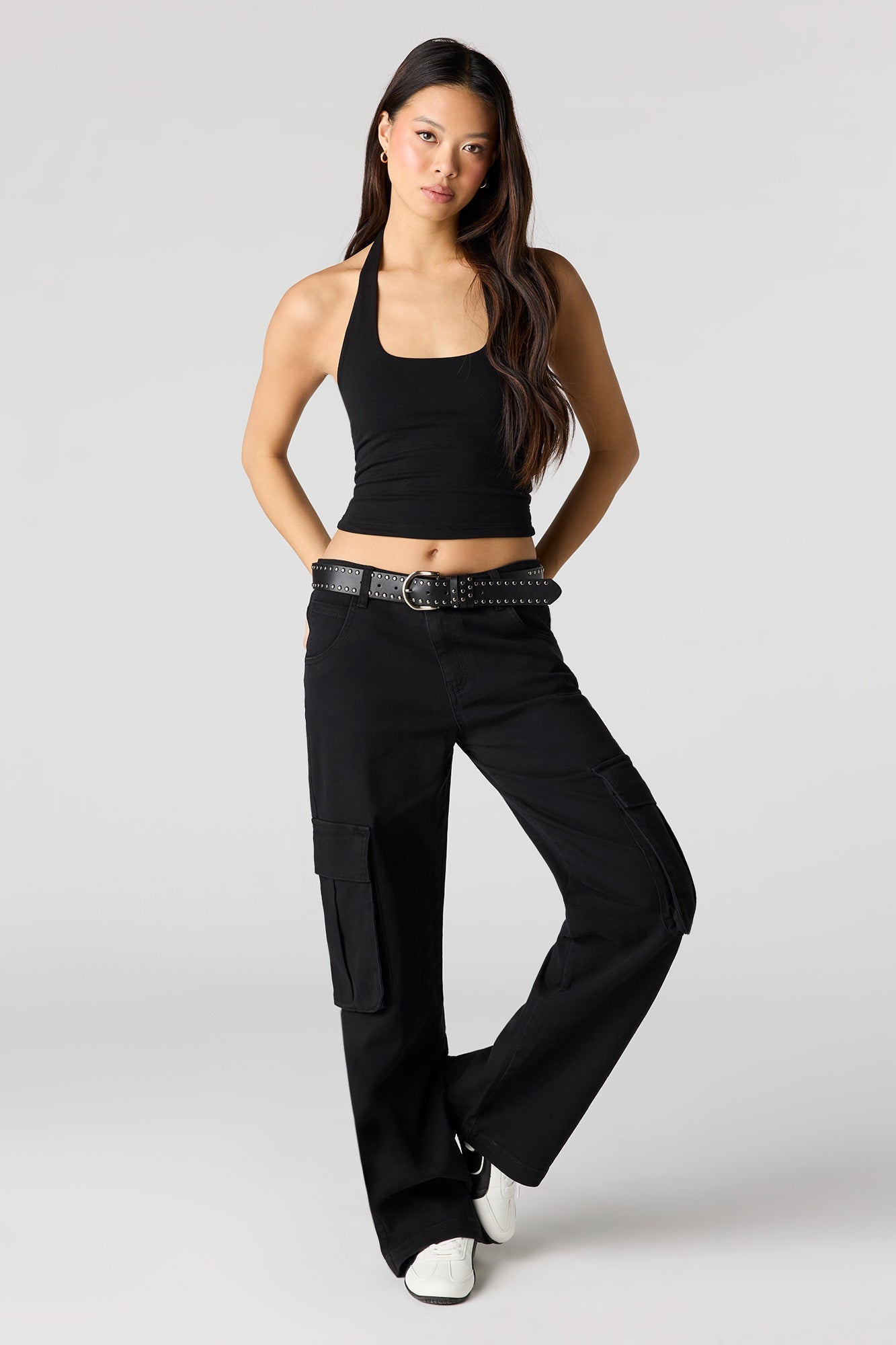 Belted Baggy Cargo Pant