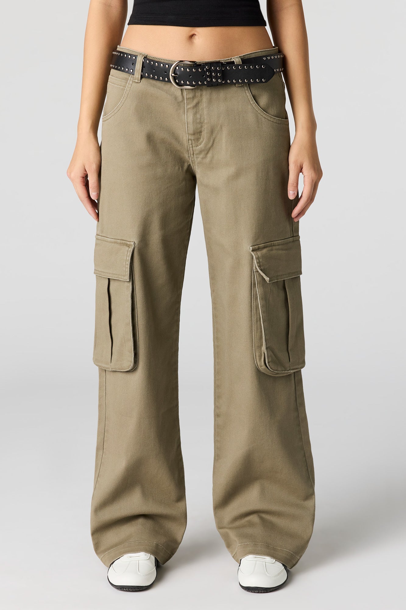 Belted Baggy Cargo Pant