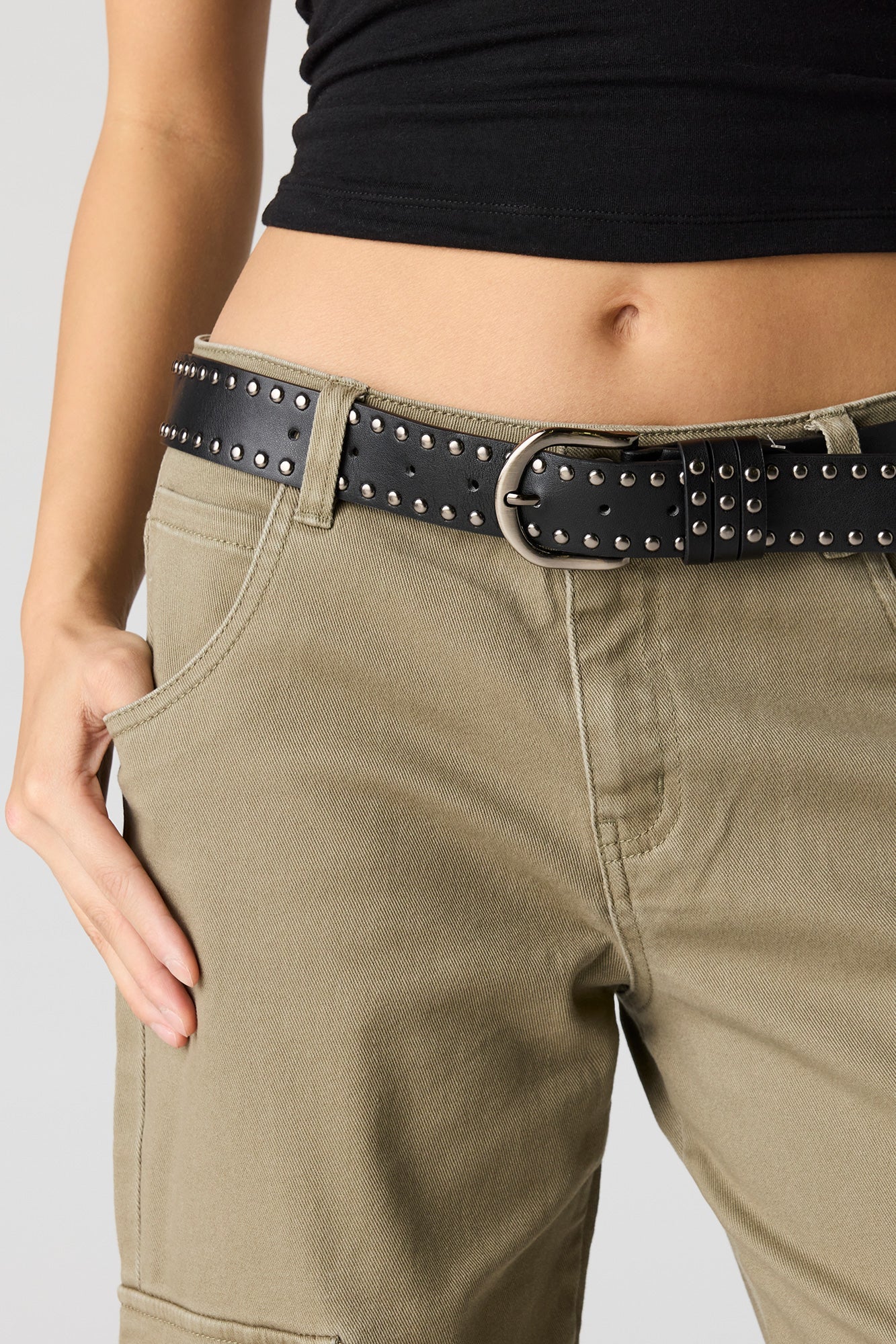 Belted Baggy Cargo Pant