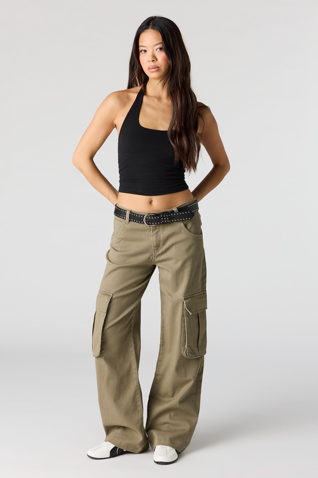 Belted Baggy Cargo Pant