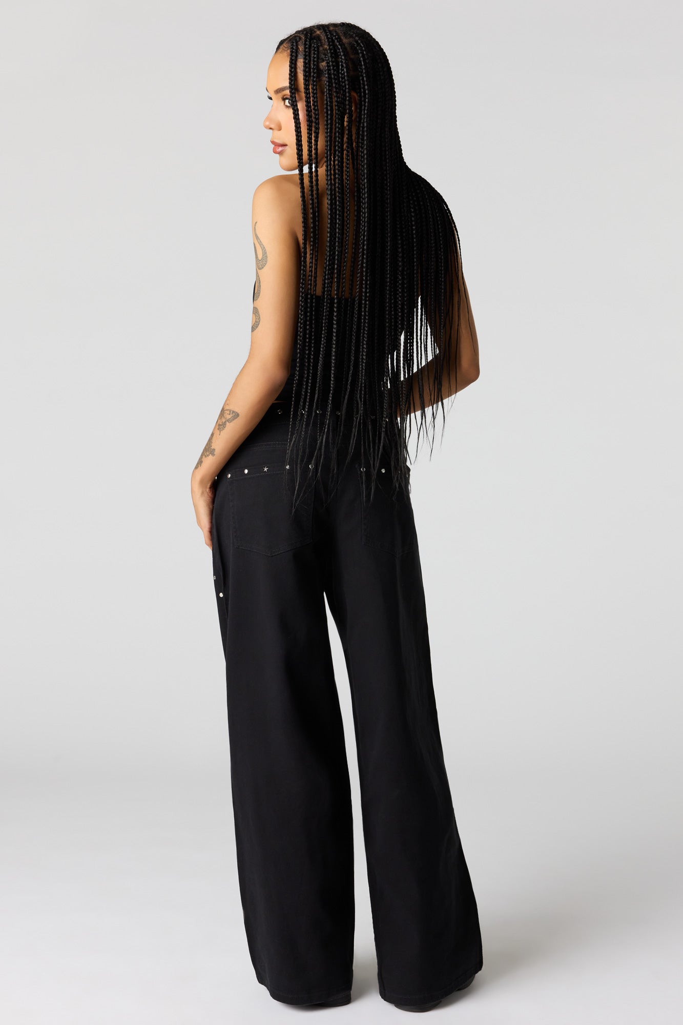 Studded Baggy Pant