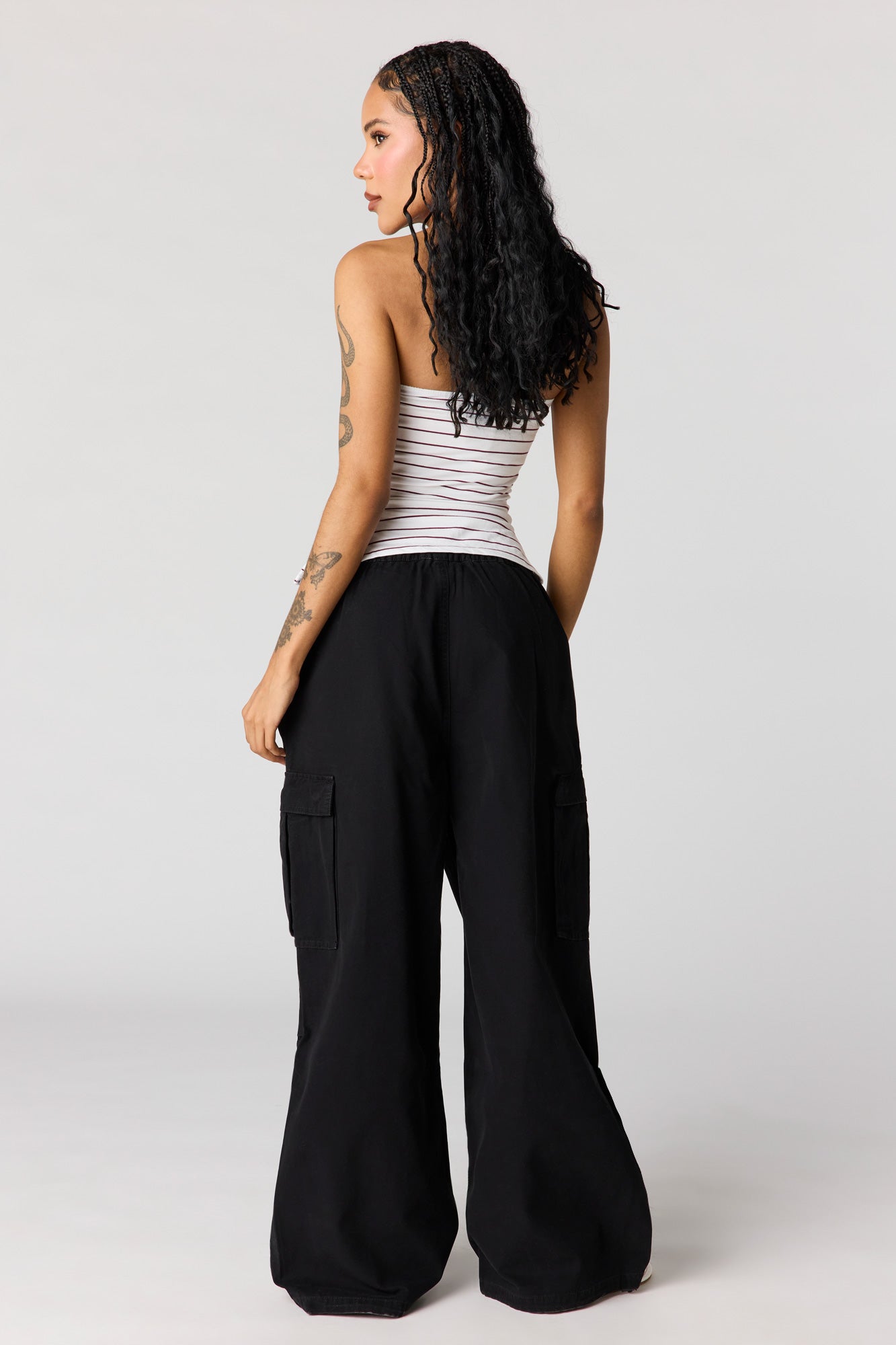 Canvas Parachute Cargo Pant