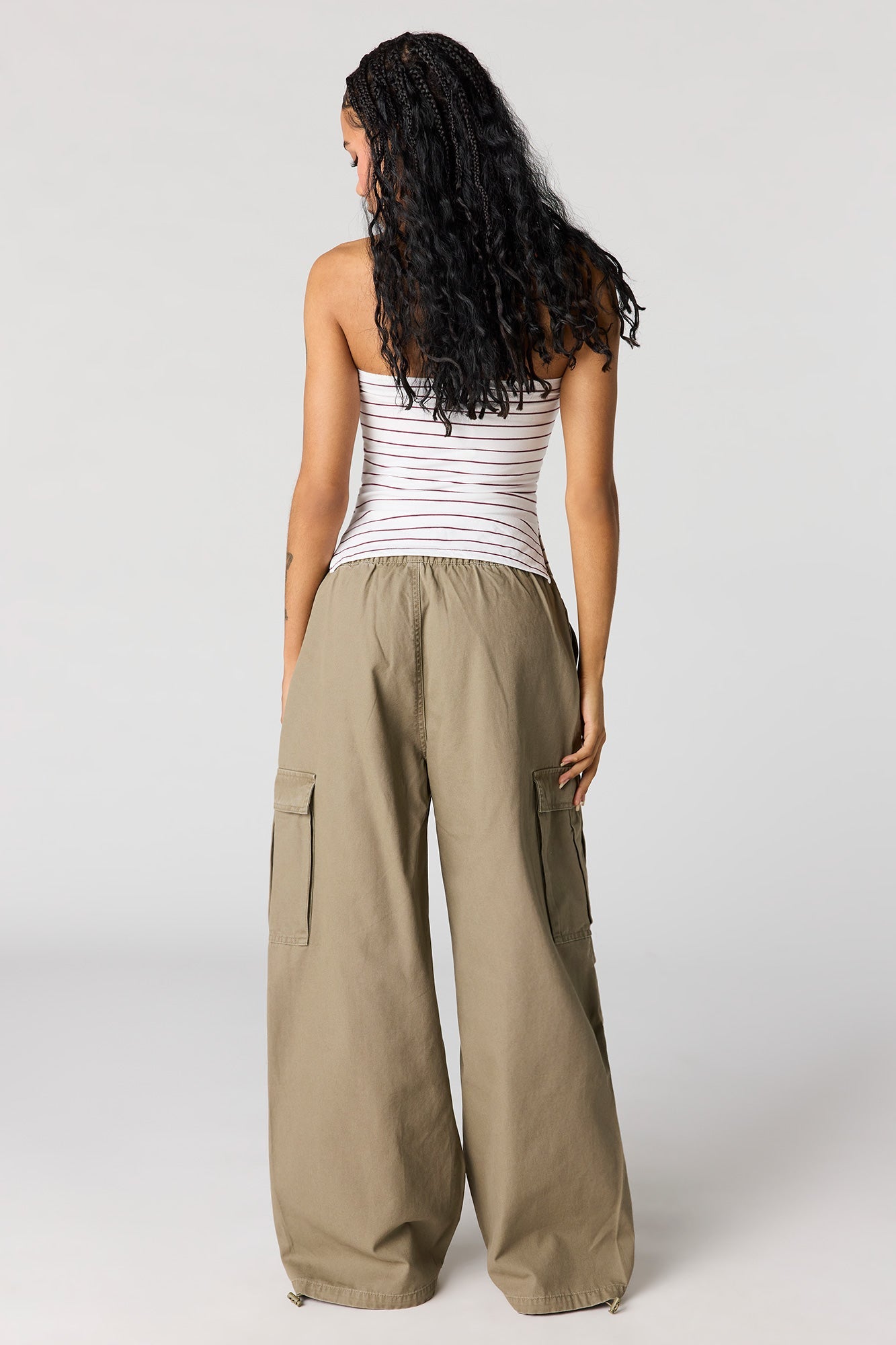 Canvas Parachute Cargo Pant