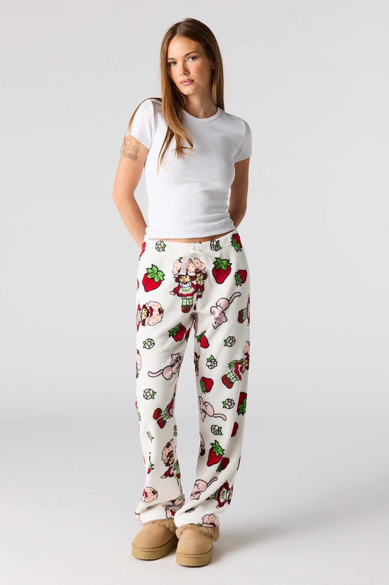 Strawberry Shortcake Plush Pajama Pant
