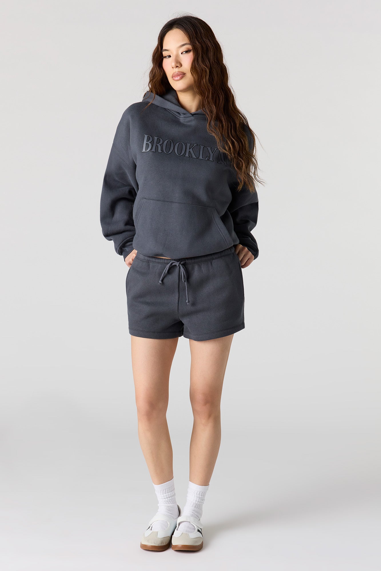 Luxe Fleece Graphic Short