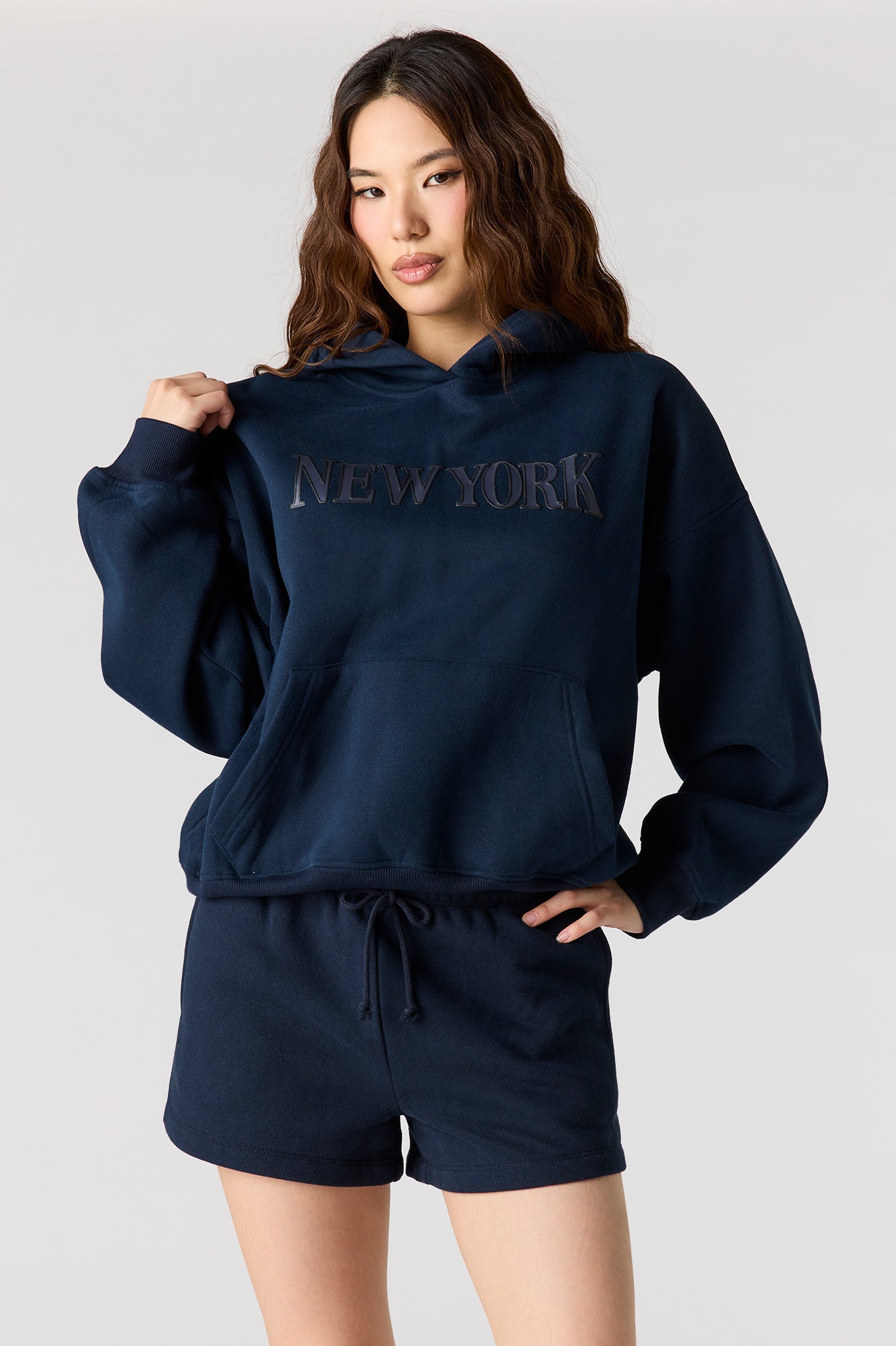 Luxe Fleece Graphic Short