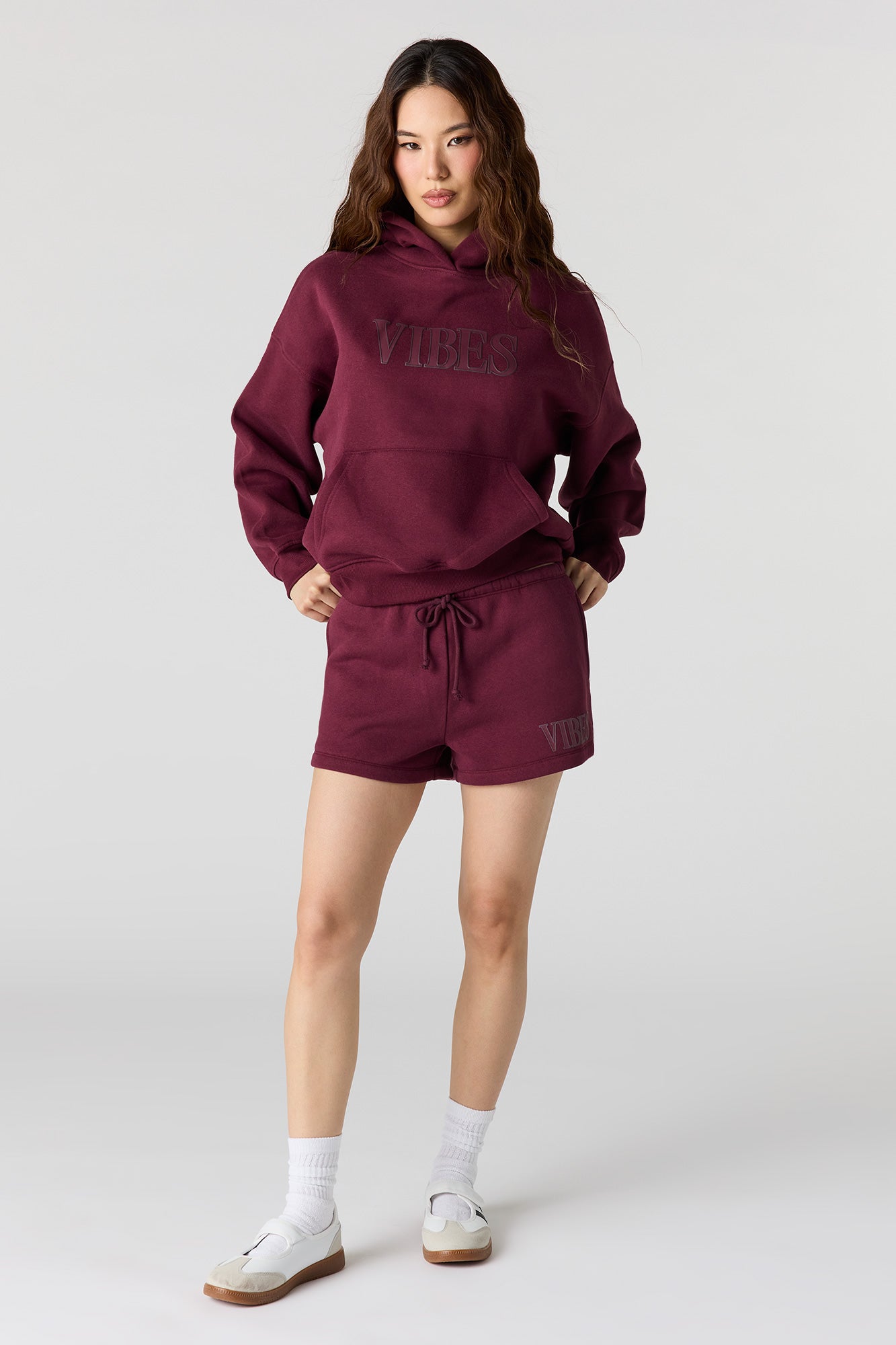 Luxe Fleece Graphic Short