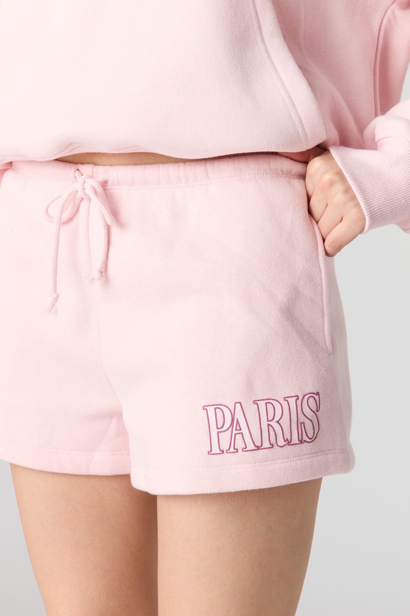 Luxe Fleece Graphic Short