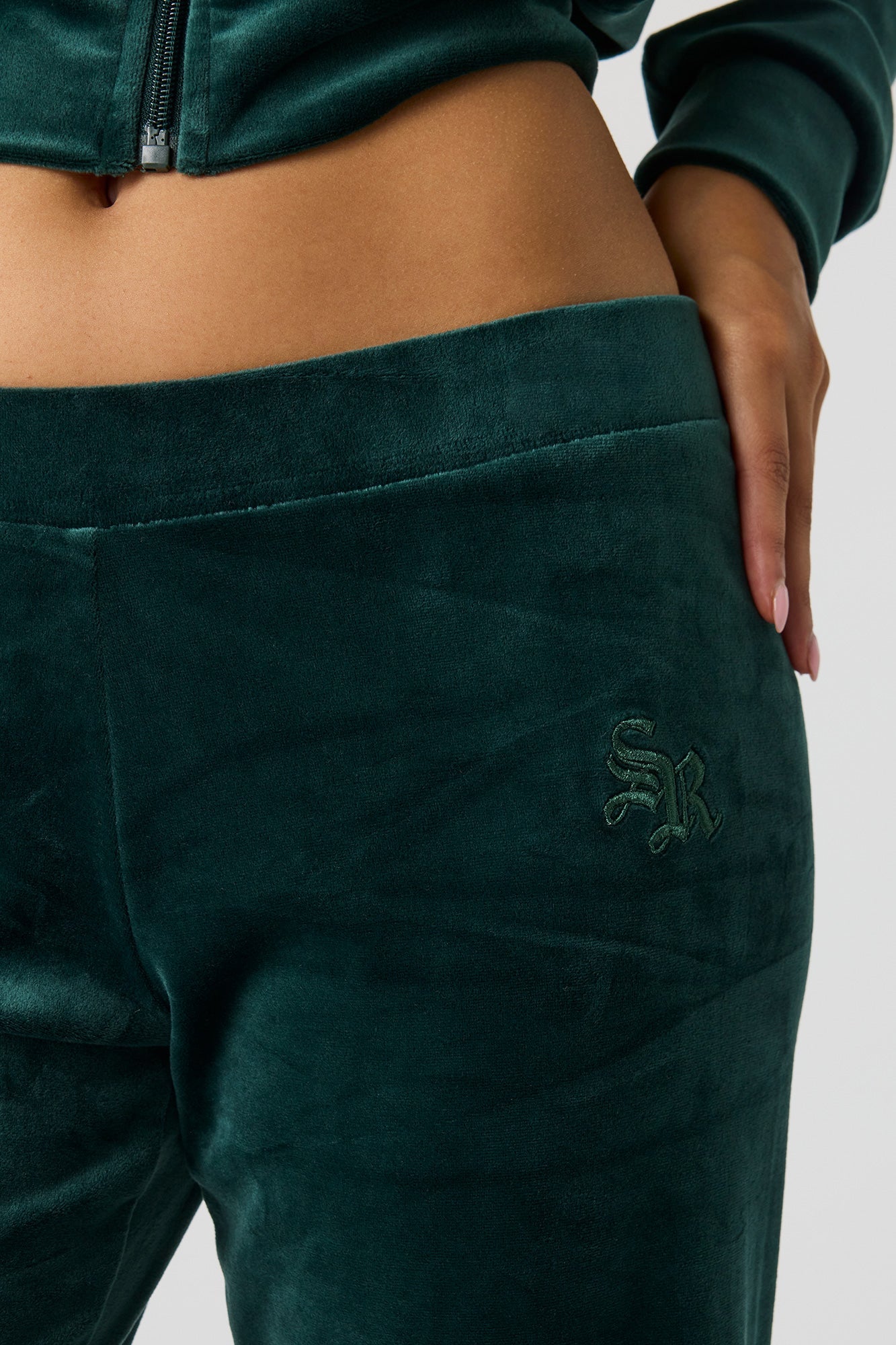Sommer Ray Velour Flare Pant