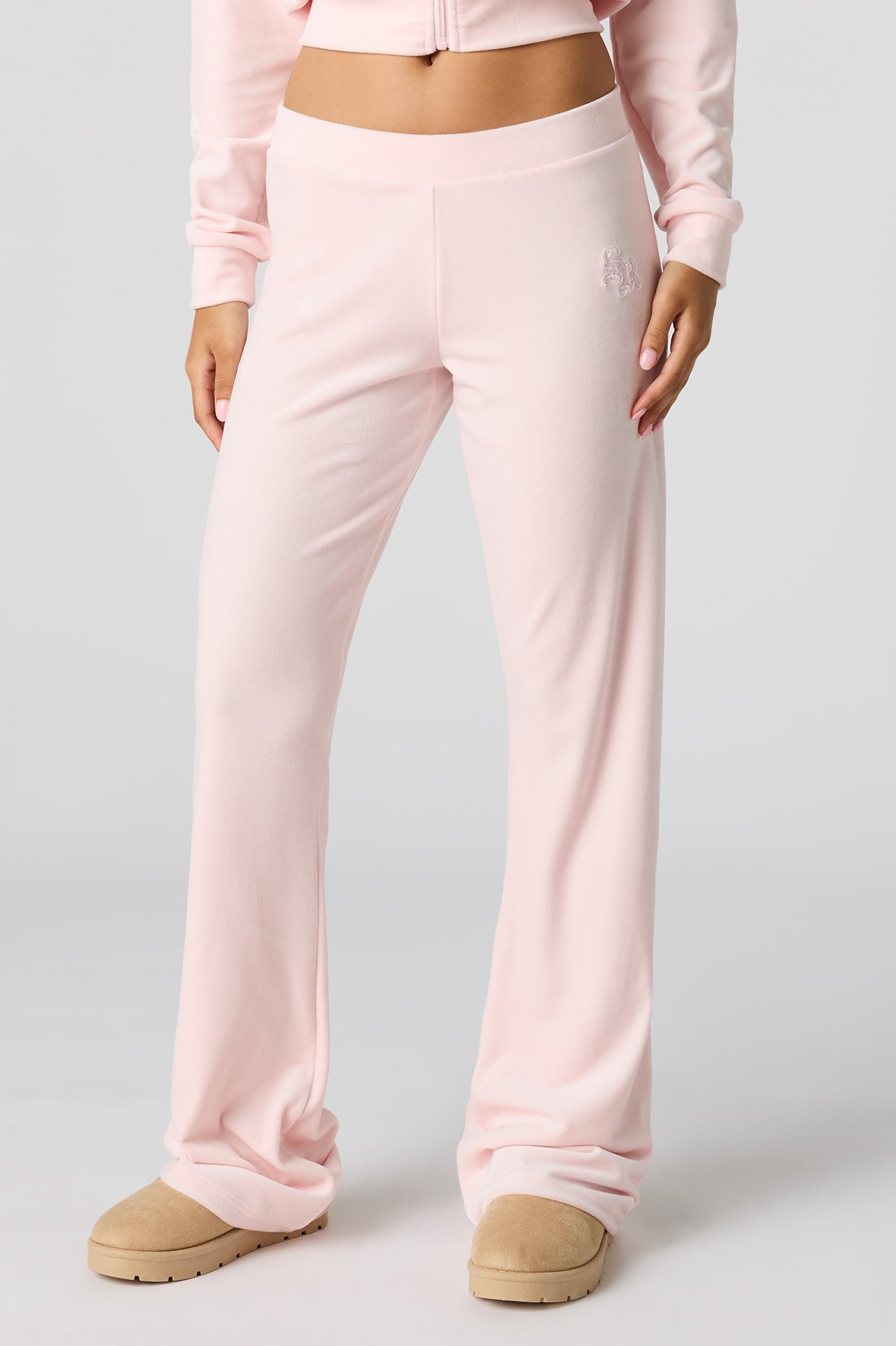 Sommer Ray Velour Flare Pant