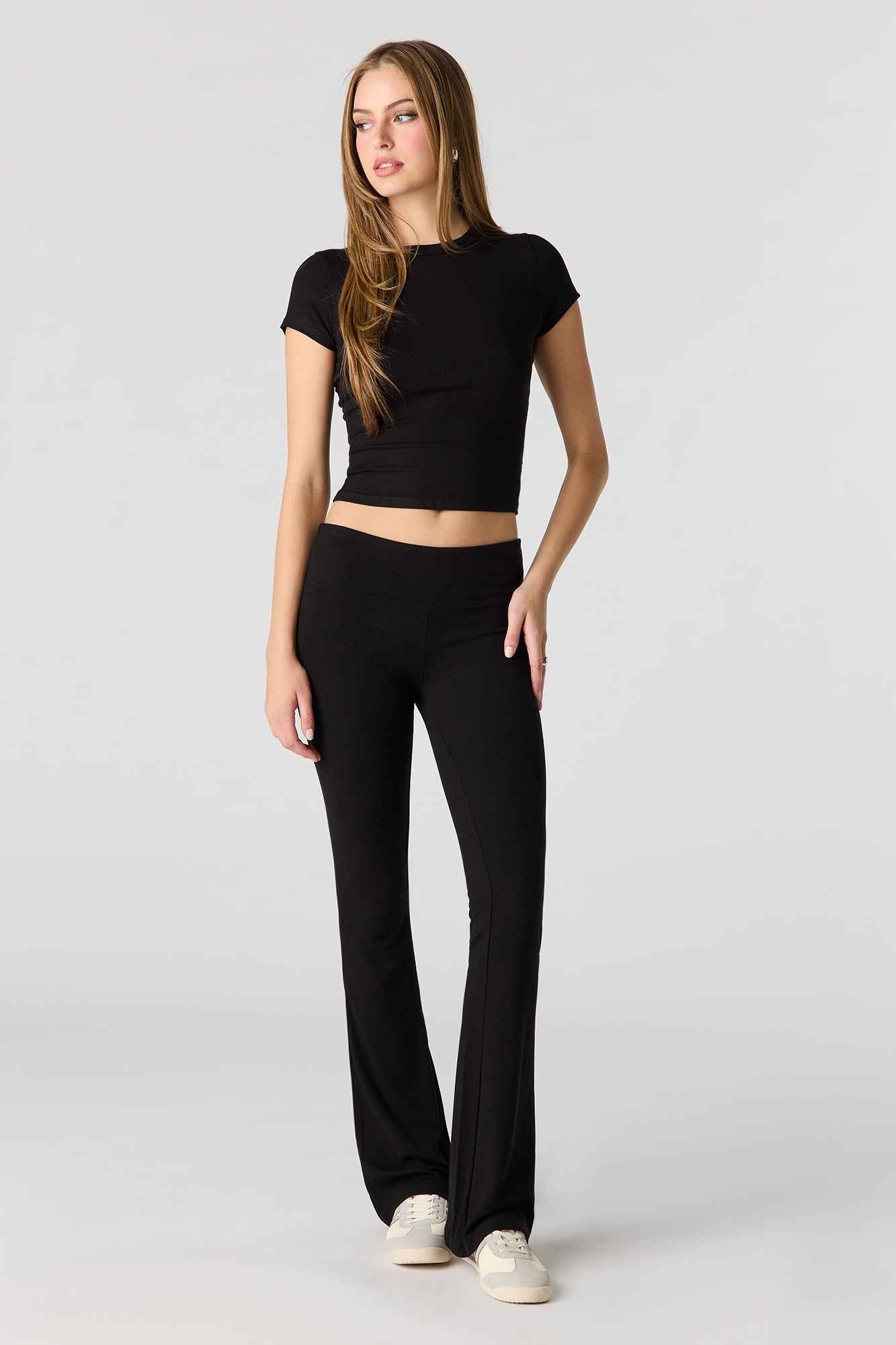 Soft Ribbed T-Shirt