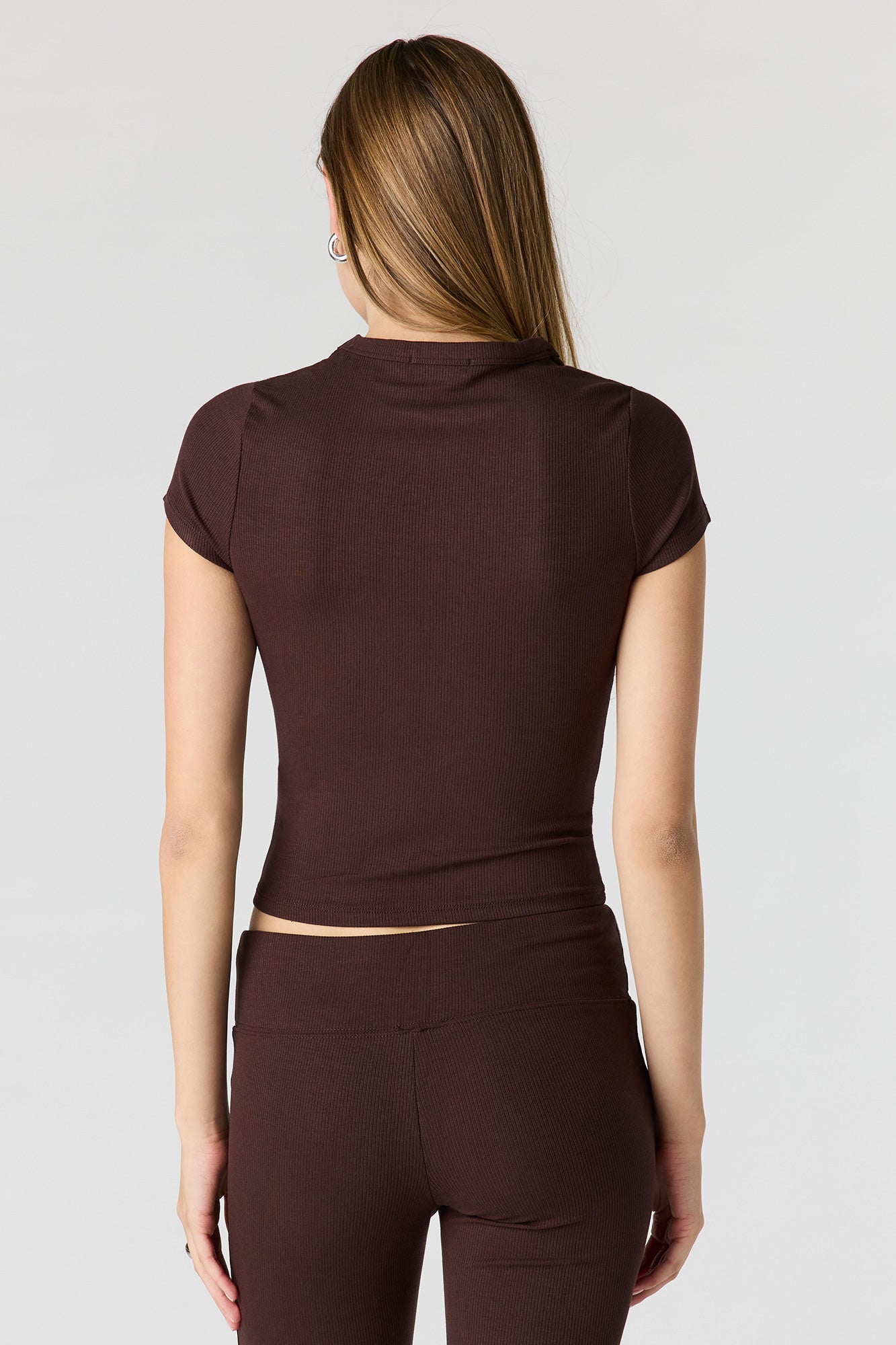 Soft Ribbed T-Shirt