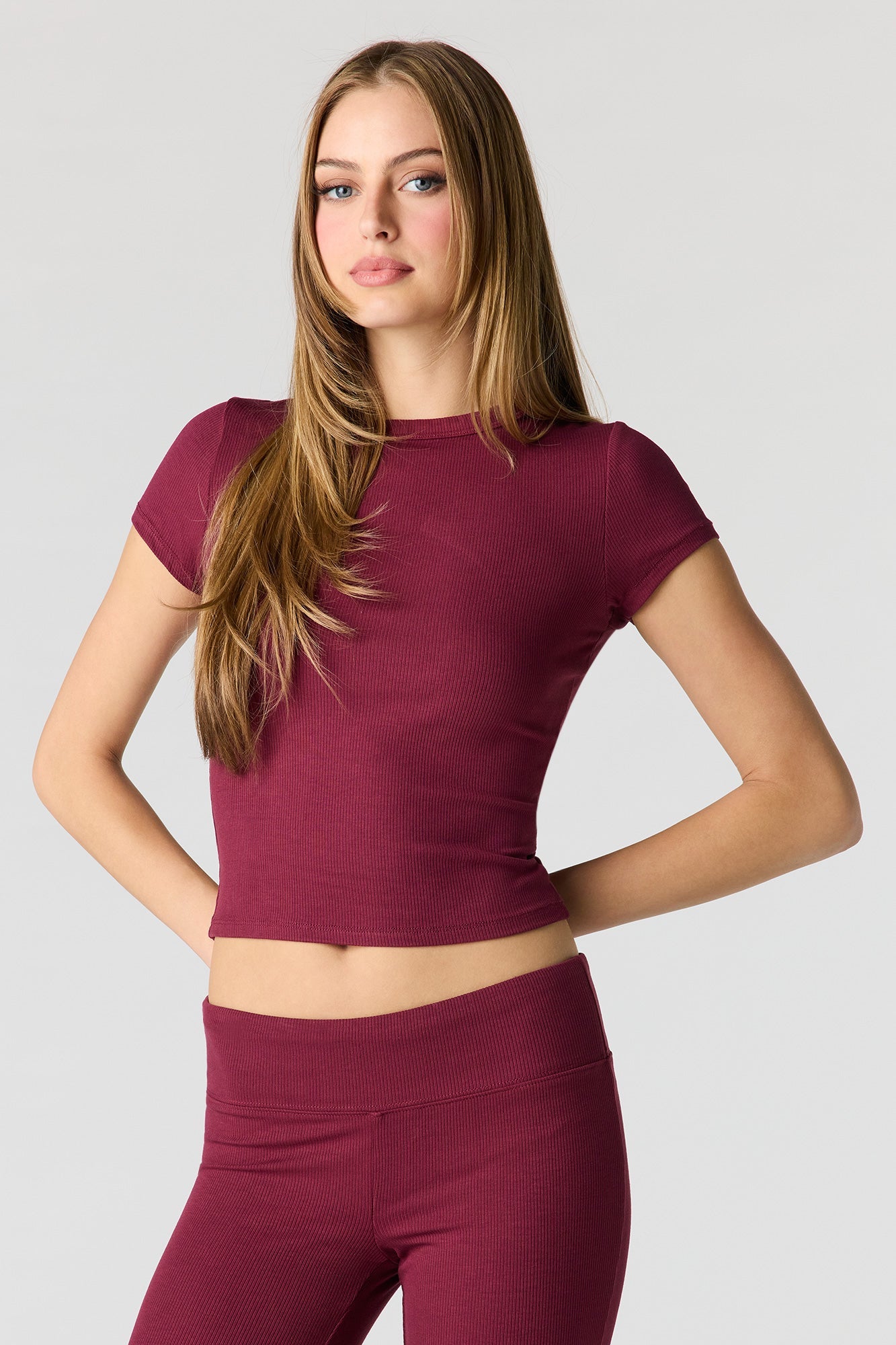 Soft Ribbed T-Shirt