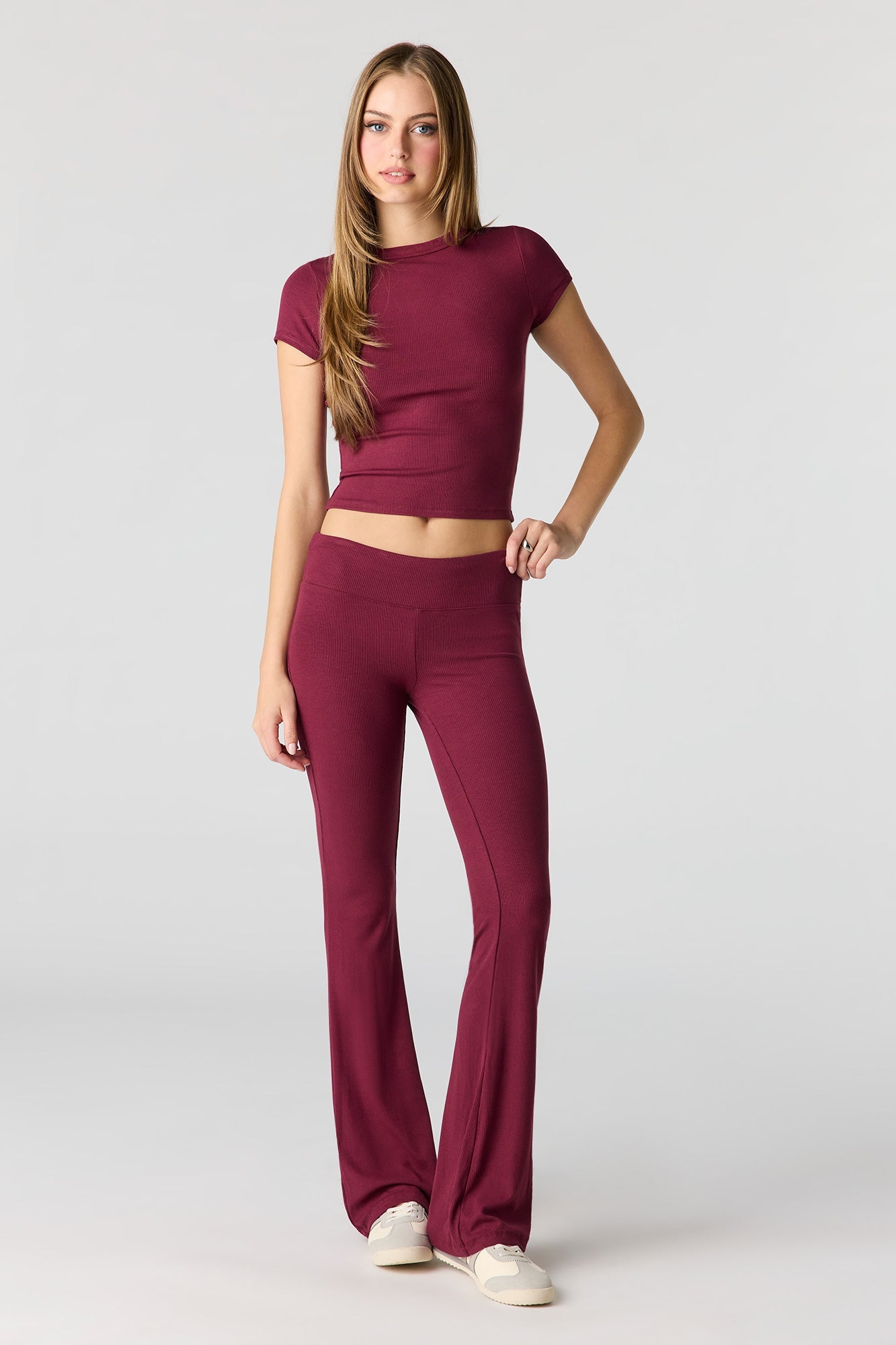 Soft Ribbed T-Shirt